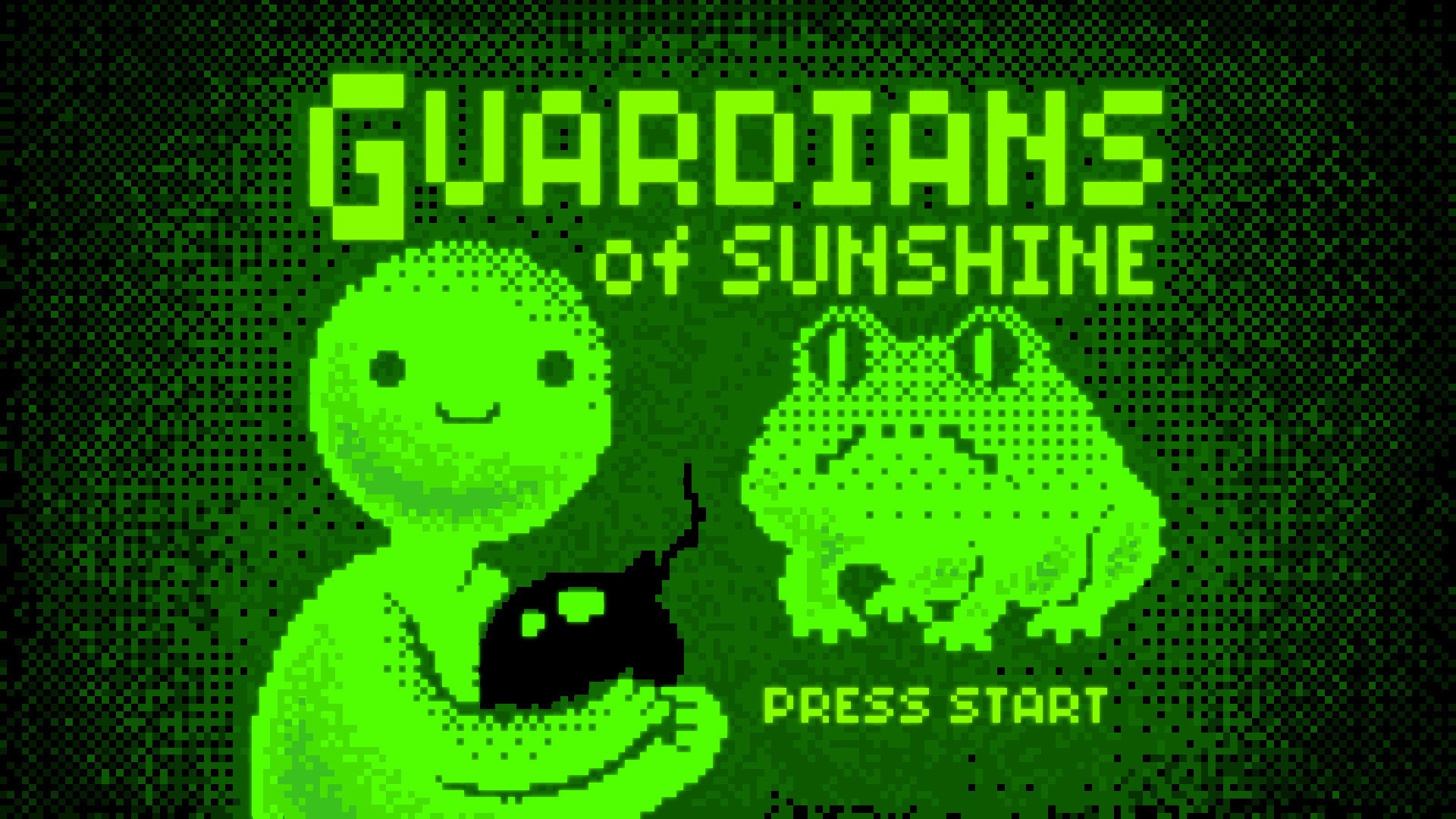 Guardians of Sunshine video game title screen HD Wallpaper