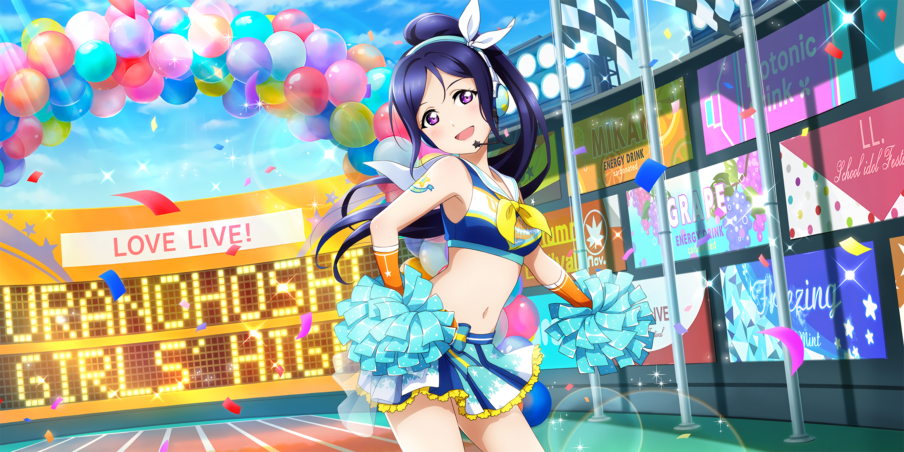 Matsuura Kanan from Love Live! Sunshine!! HD Wallpaper