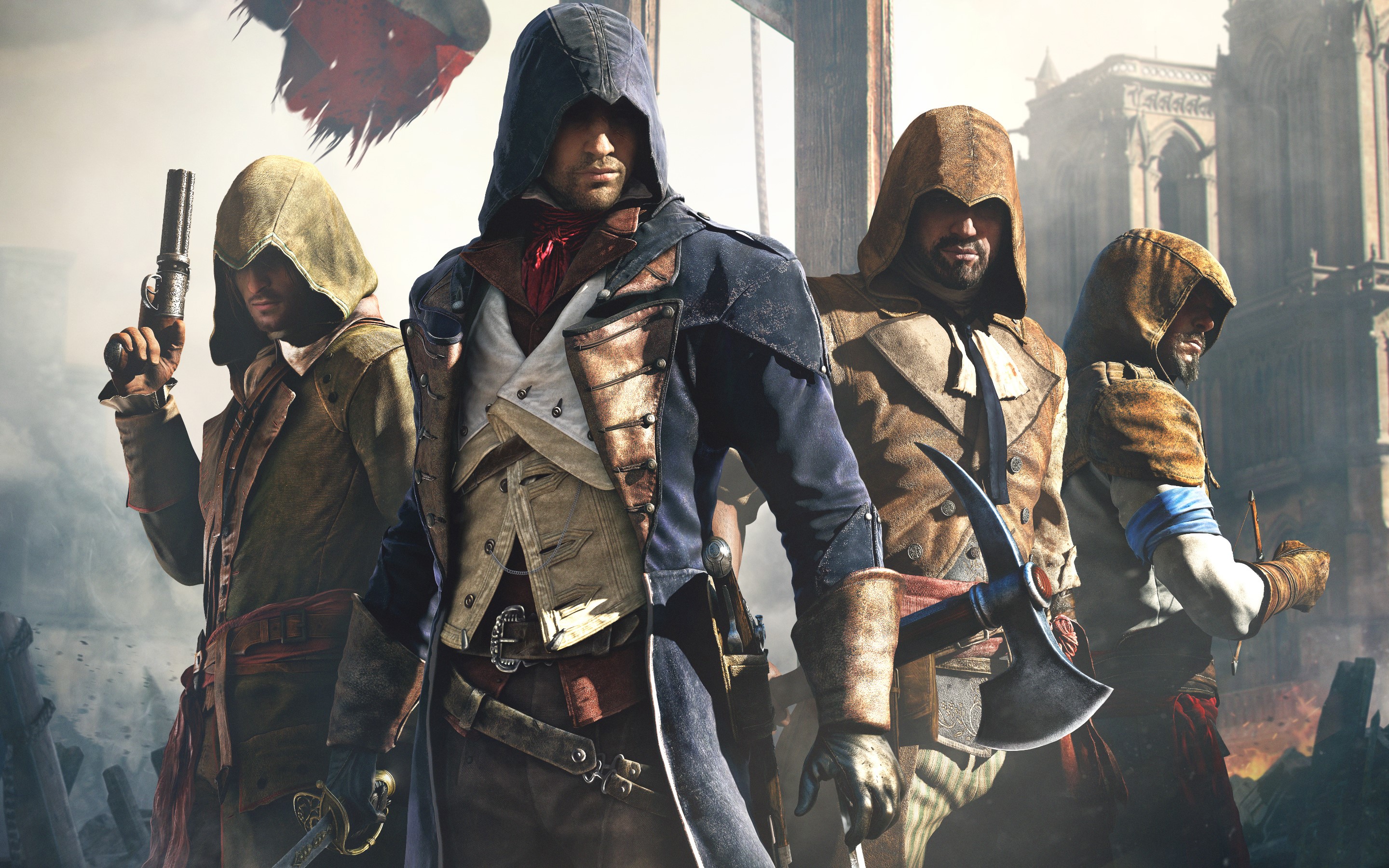 Assassins from Assassin's Creed Unity HD Wallpaper