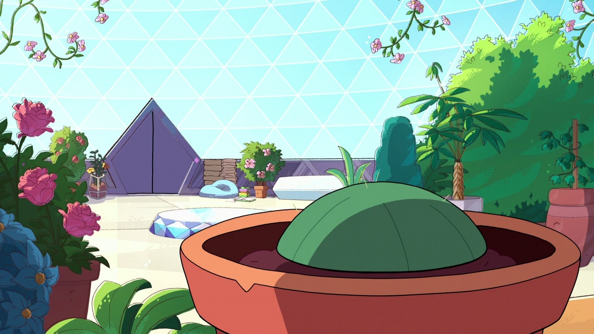 Steven Universe Greenhouse HD Wallpaper