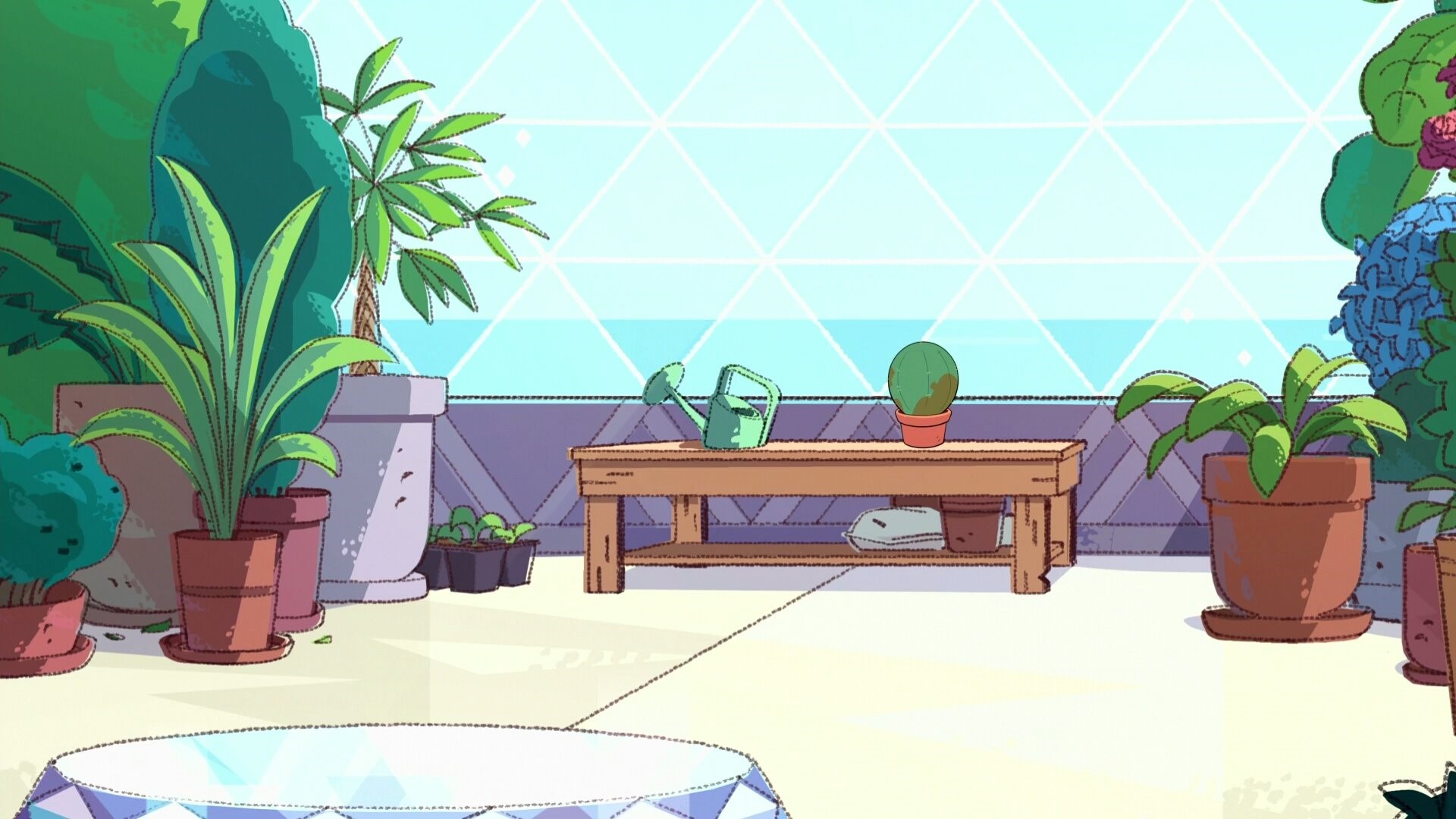 Steven Universe Greenhouse HD Wallpaper