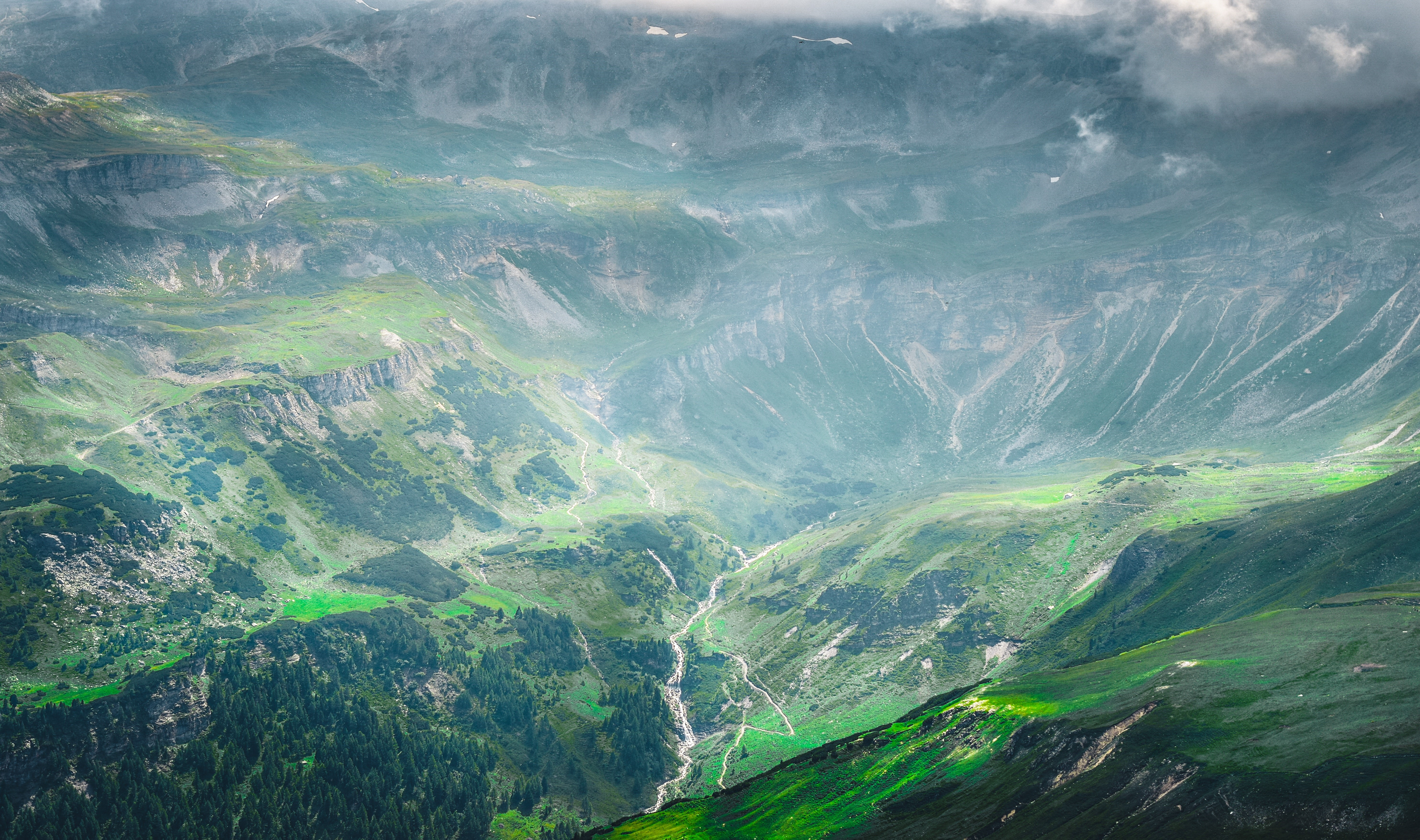 4K Austrian Gorge Landscape HD Wallpaper