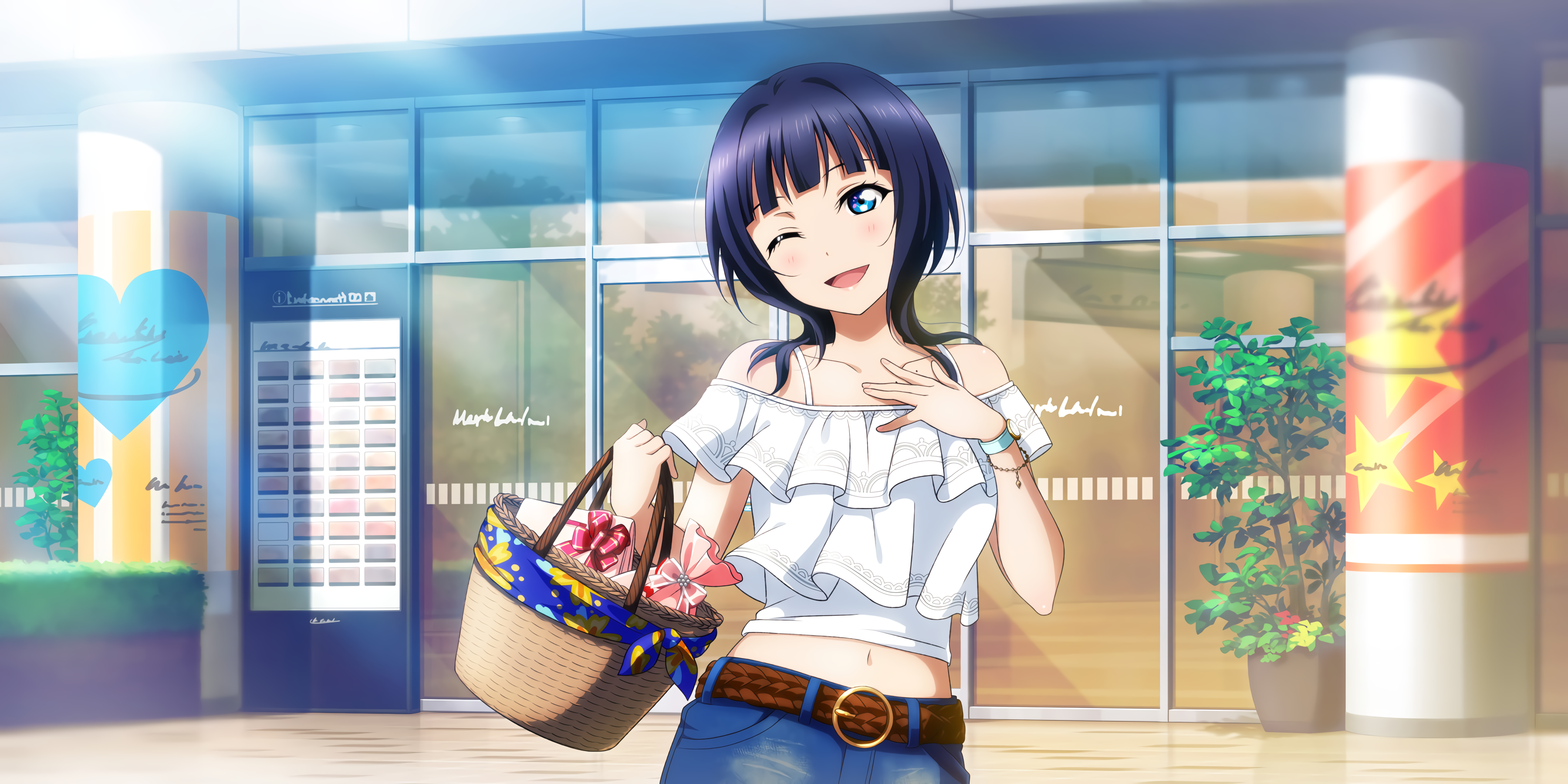 Asaka Karin from Love Live! Series HD Wallpaper