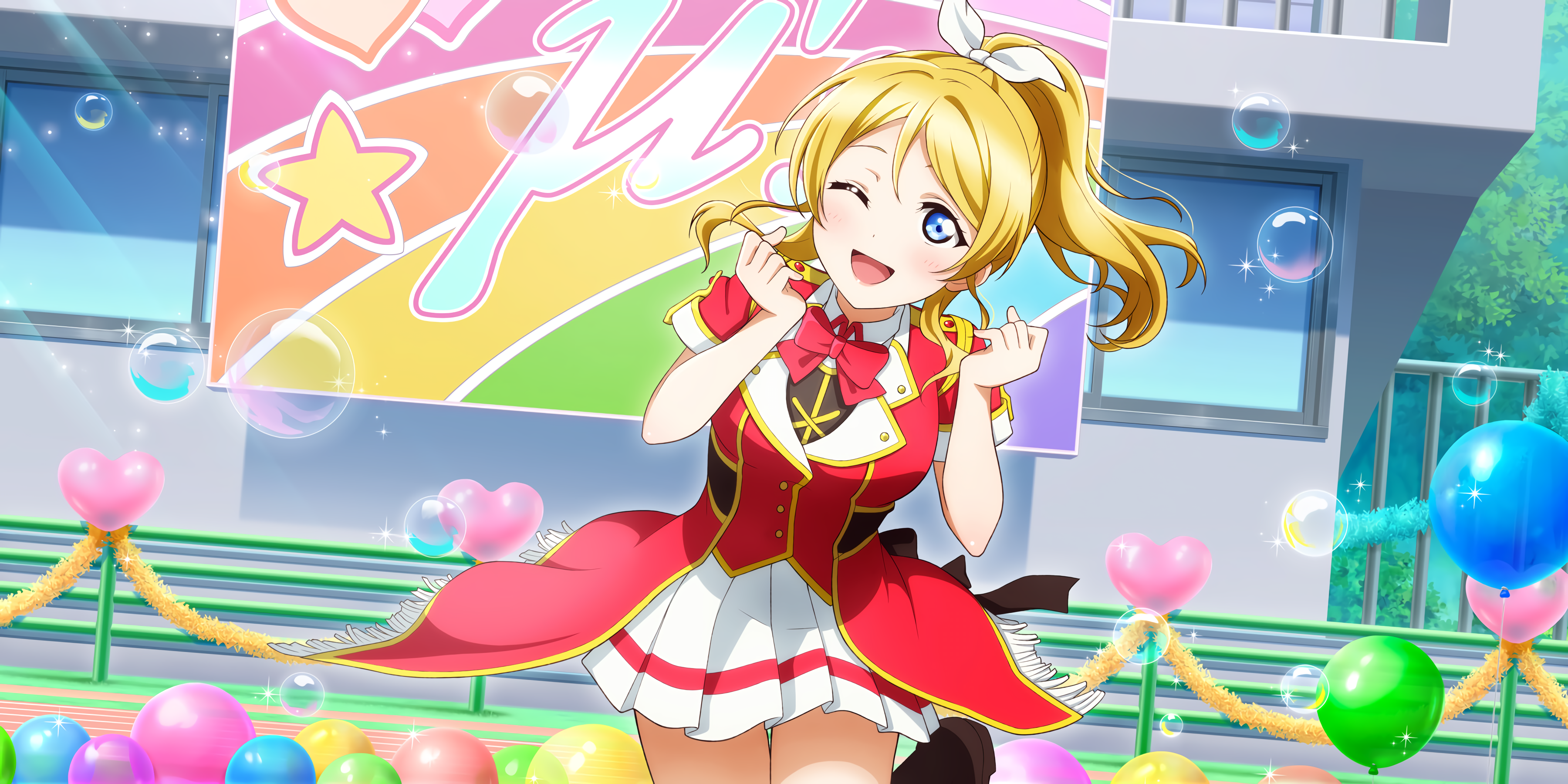 Ayase Eli from Love Live! Series HD Wallpaper