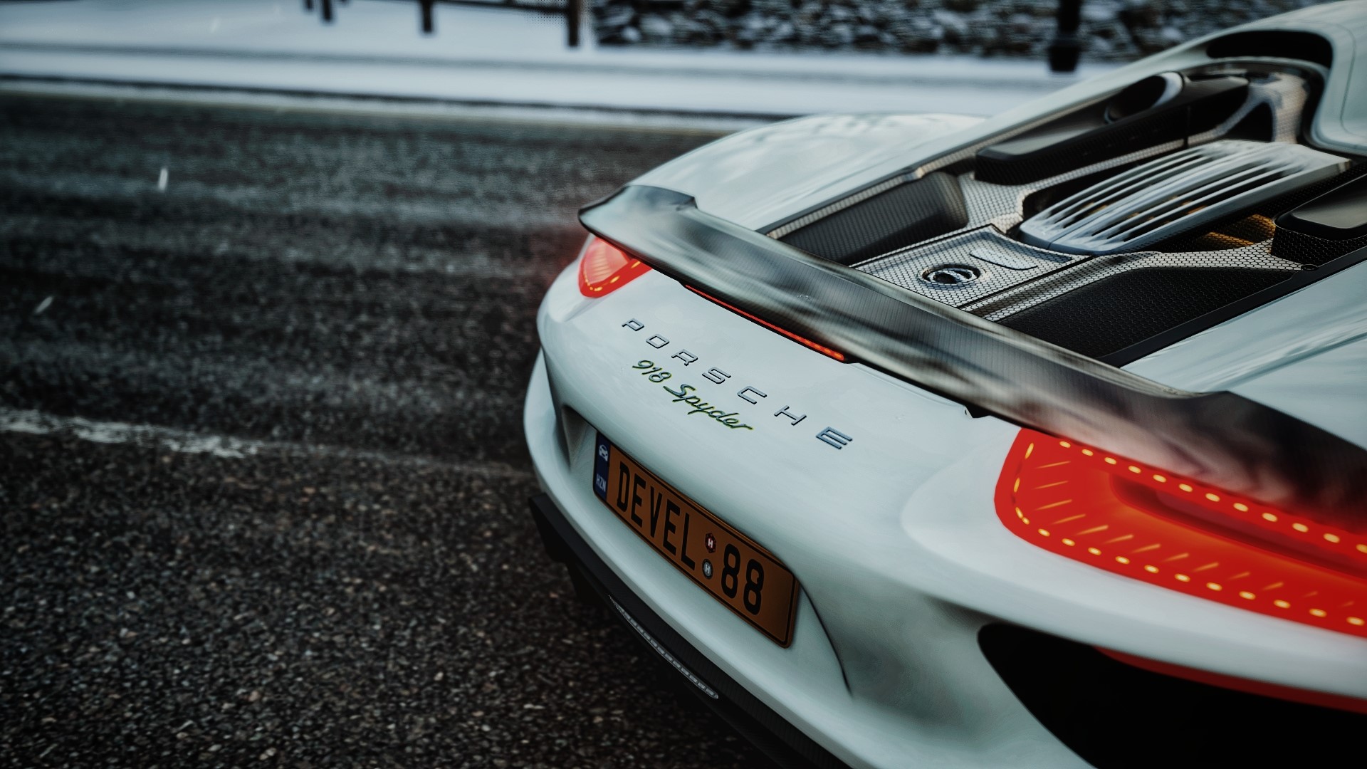 Porsche 918 Spyder from Forza Horizon 4 HD Wallpaper