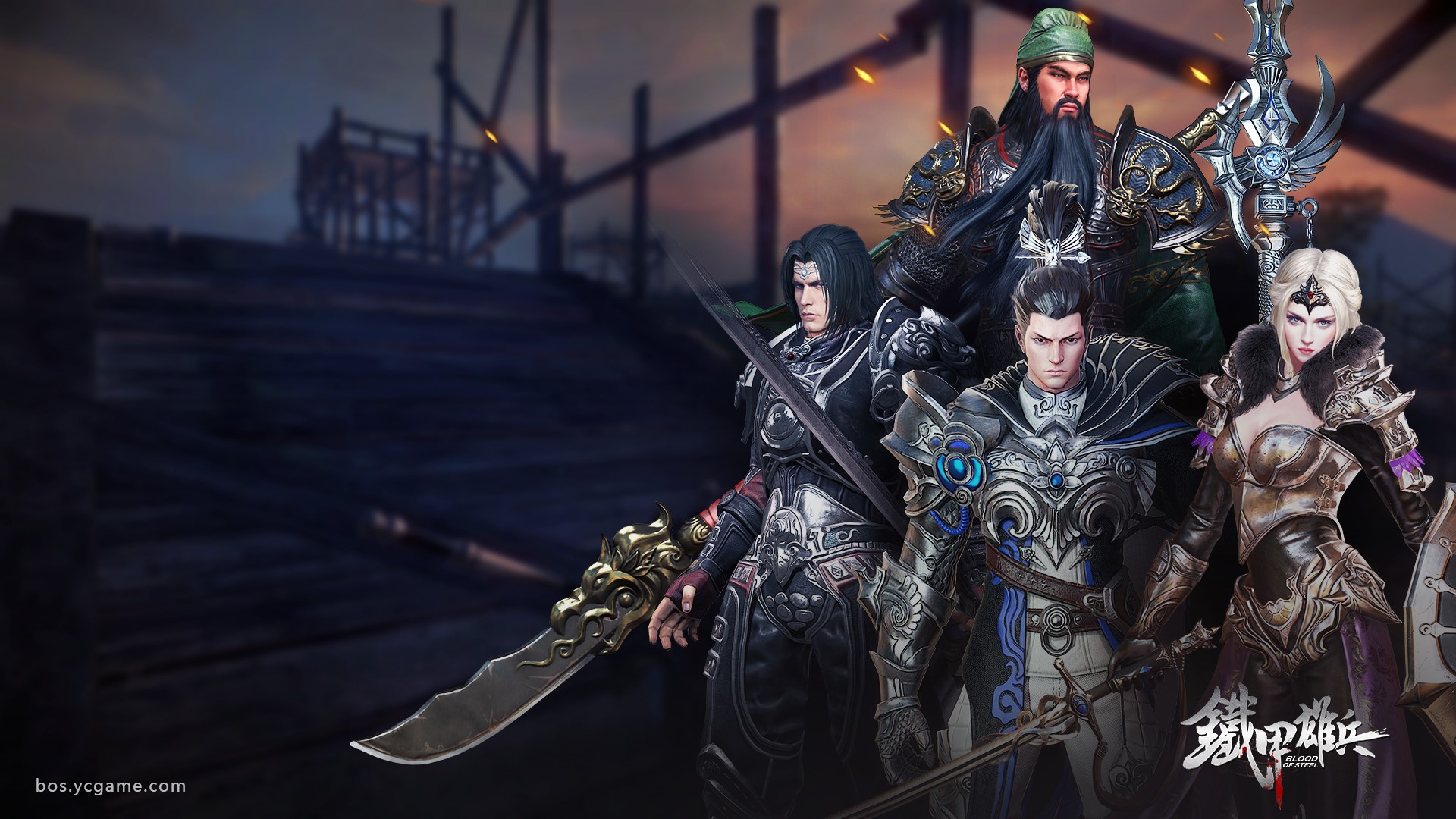 Characters from Blood of Steel video game HD Wallpaper