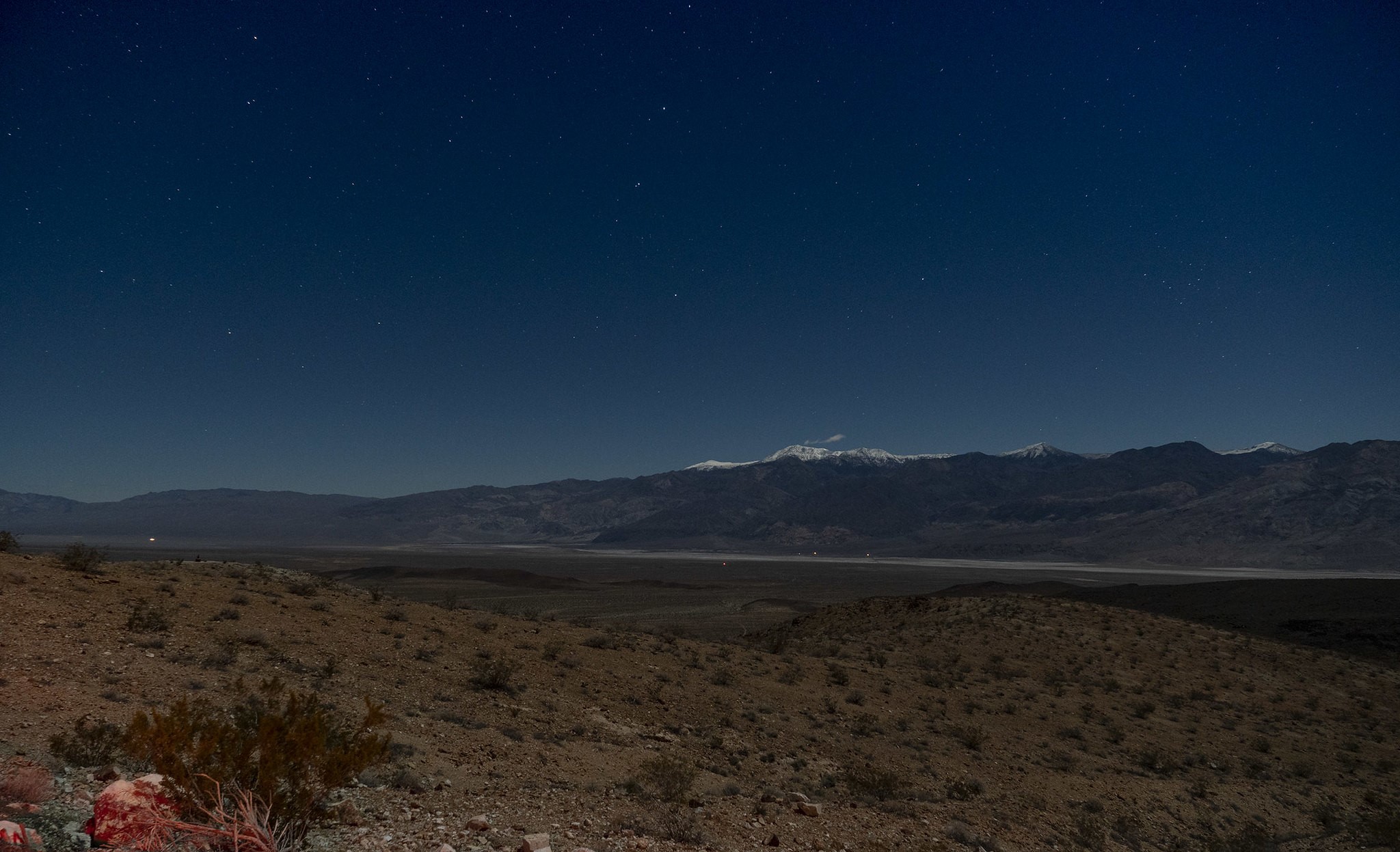 Death Valley National Park at Night HD Wallpaper