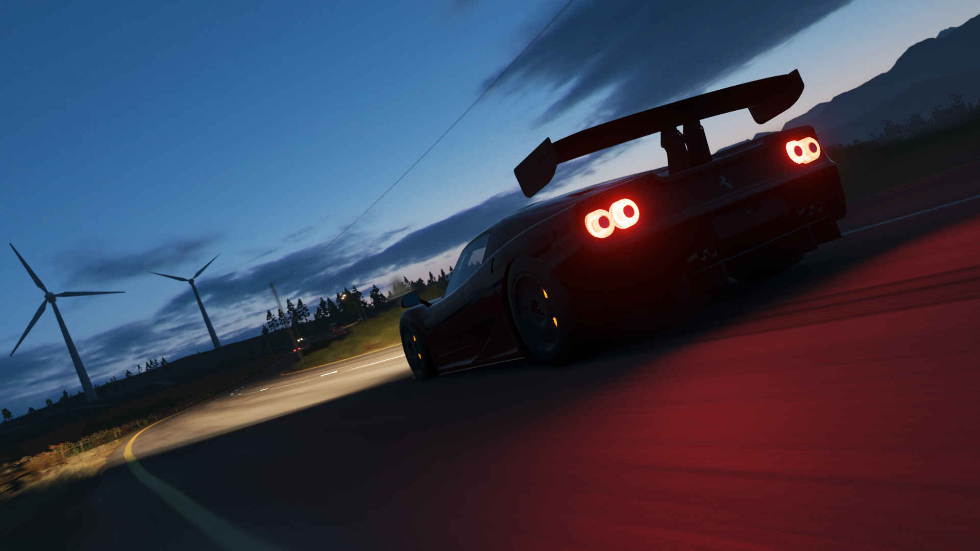 Ferrari F50 GT Forza Horizon 4 Brake Glow HD Wallpaper