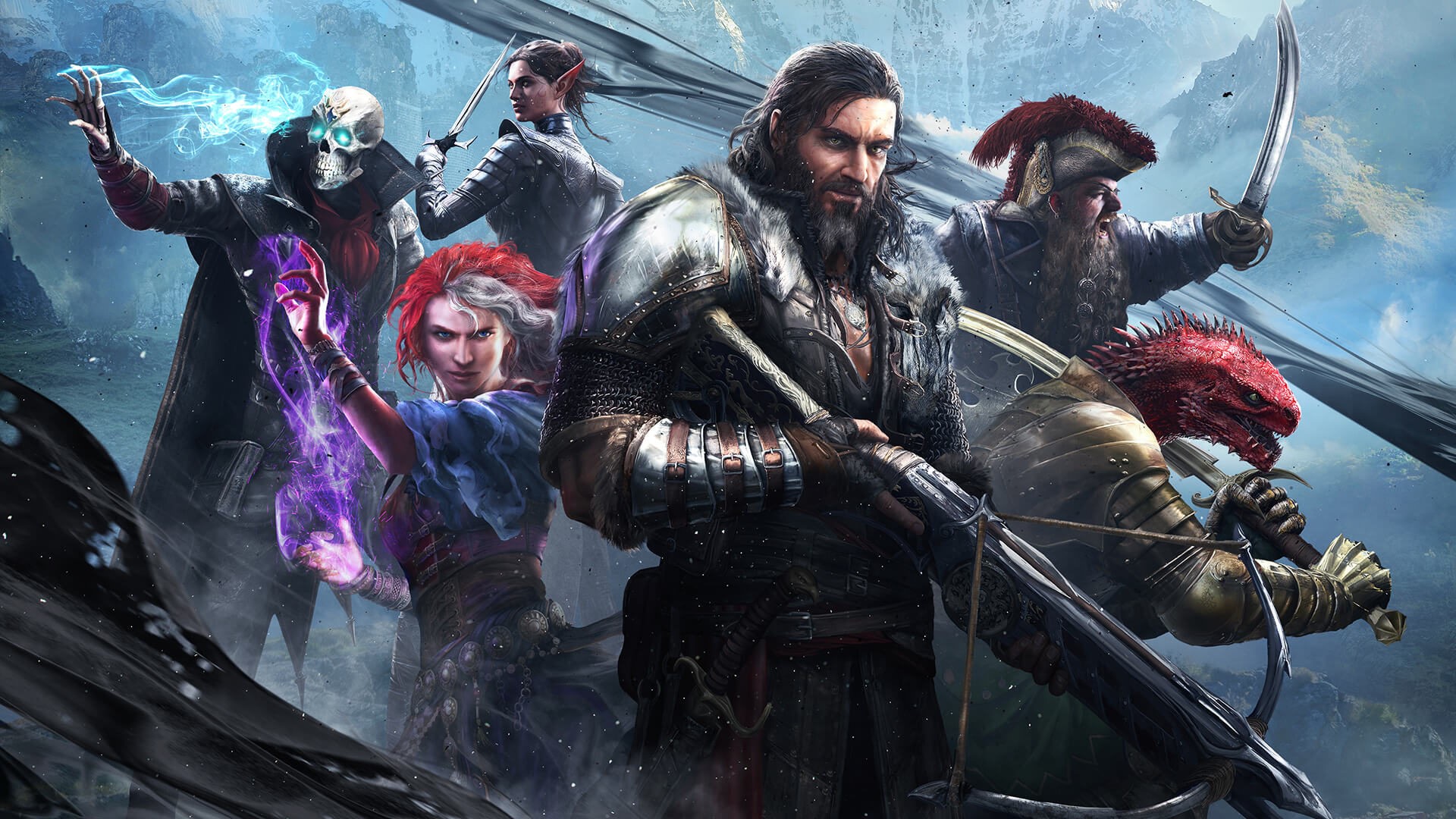 Divinity Original Sin 2 Characters In A Fantasy Setting Hd Wallpaper 