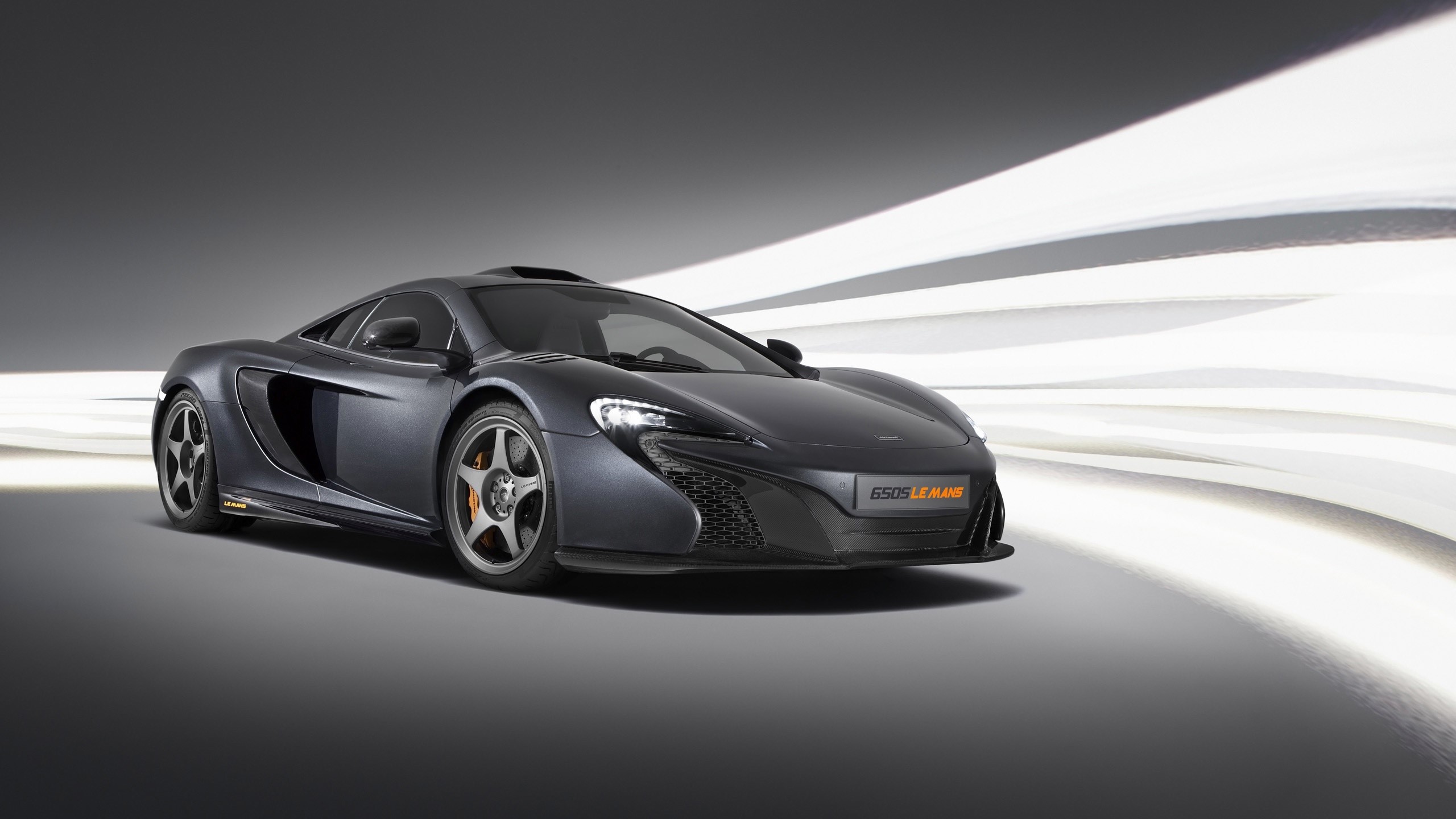 Gray McLaren 650S Le Mans Supercar HD Wallpaper