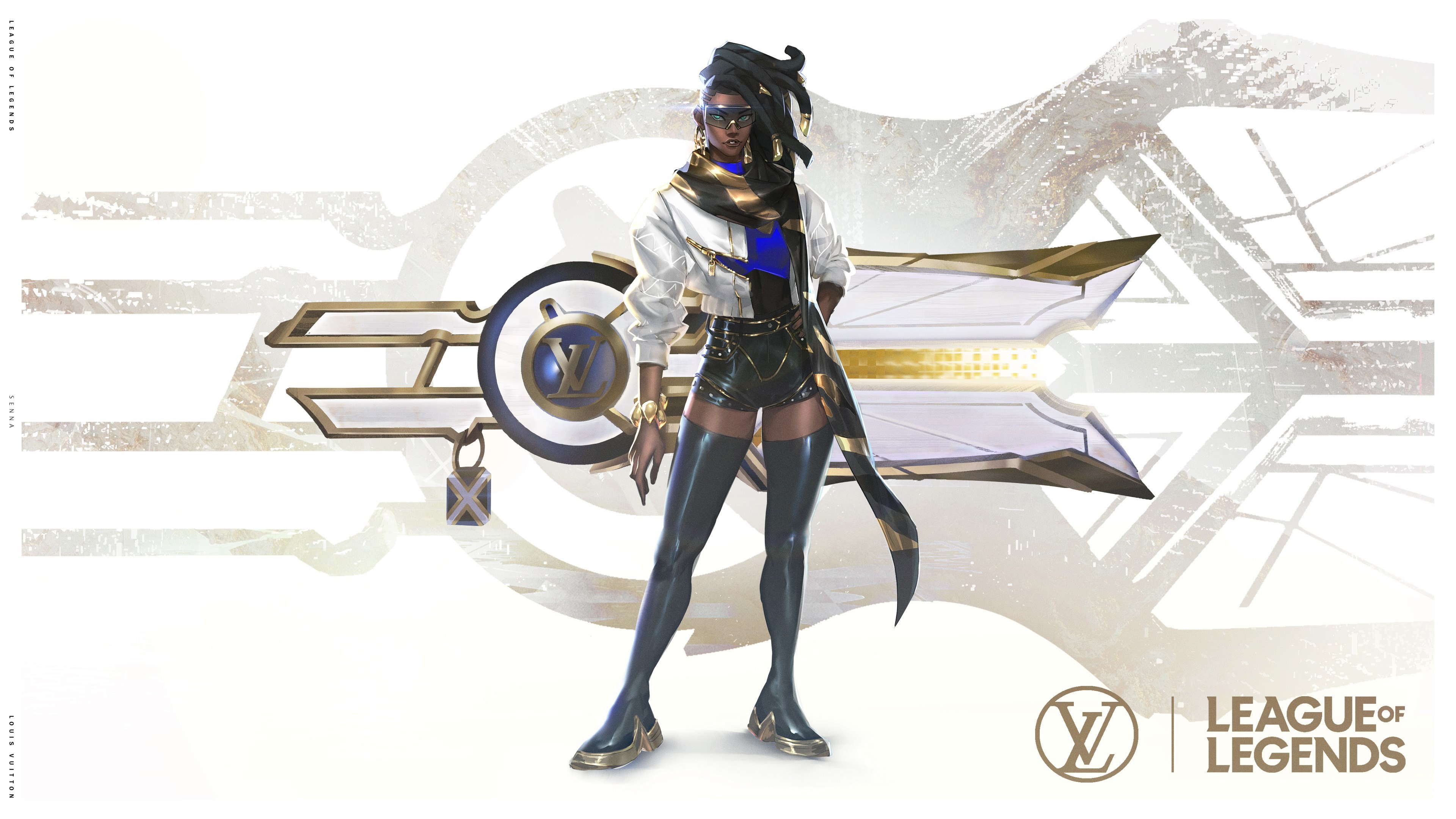 Senna from League of Legends by Louis Vuitton HD Wallpaper