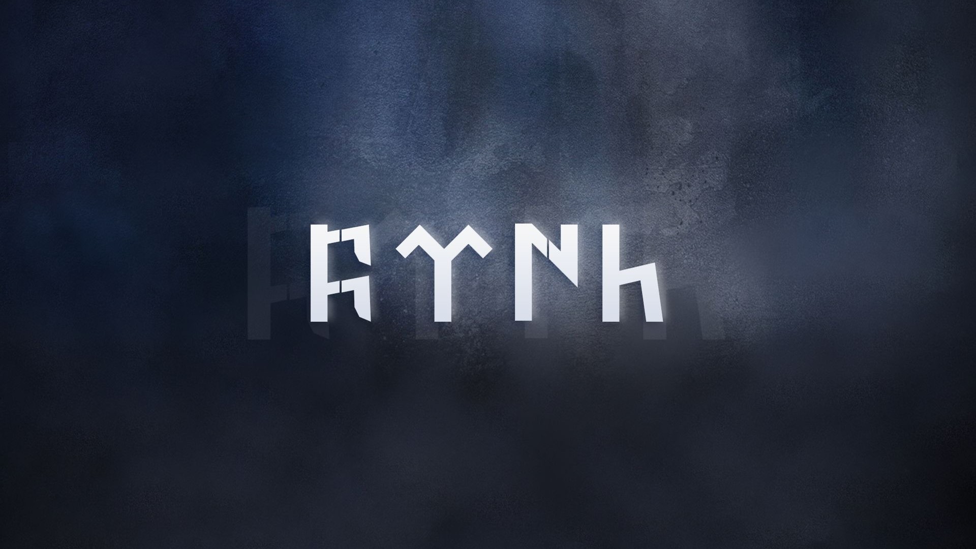 Göktürk script on a dark background HD Wallpaper