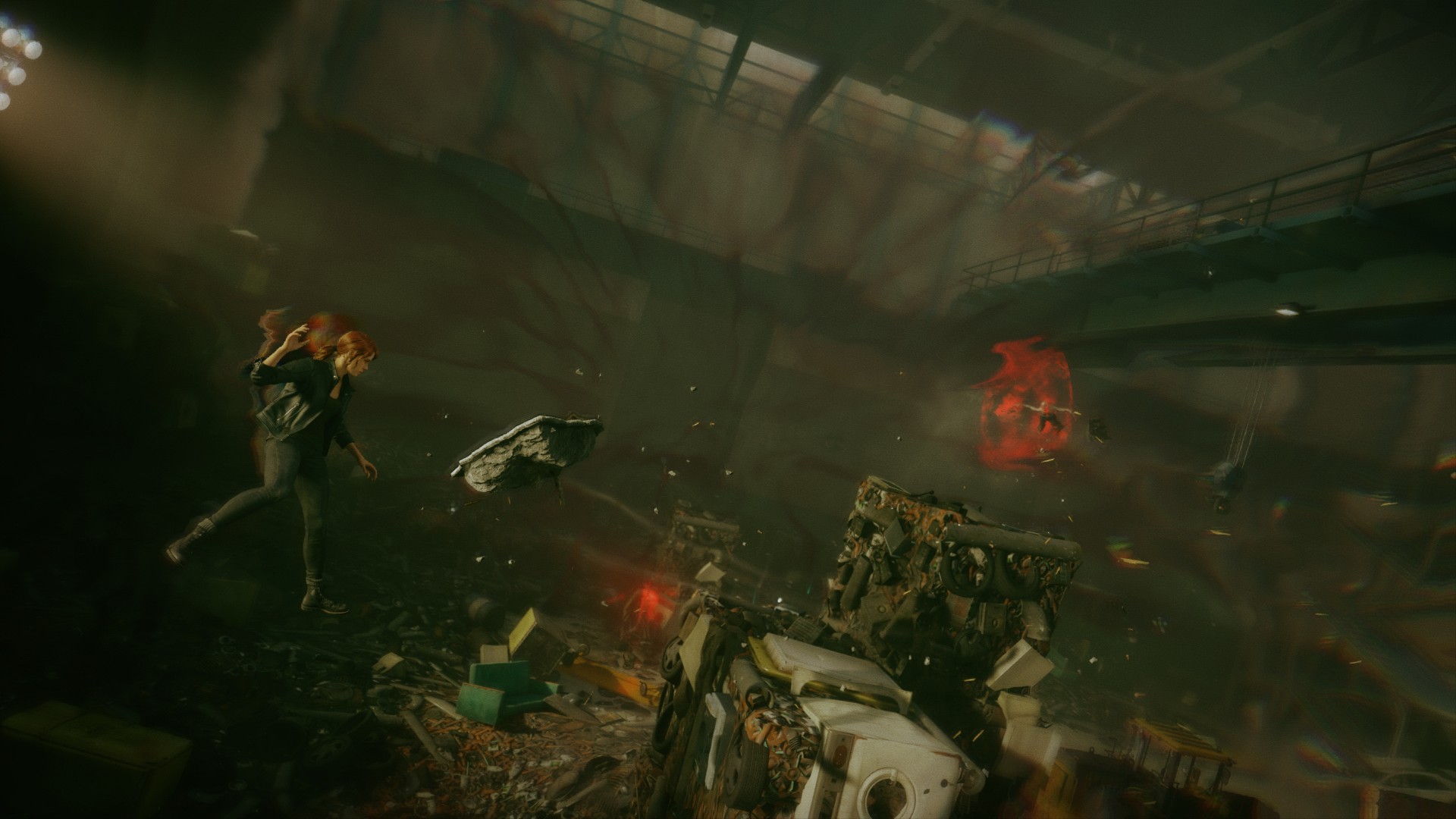 Jesse Faden in Control during a chaotic event HD Wallpaper