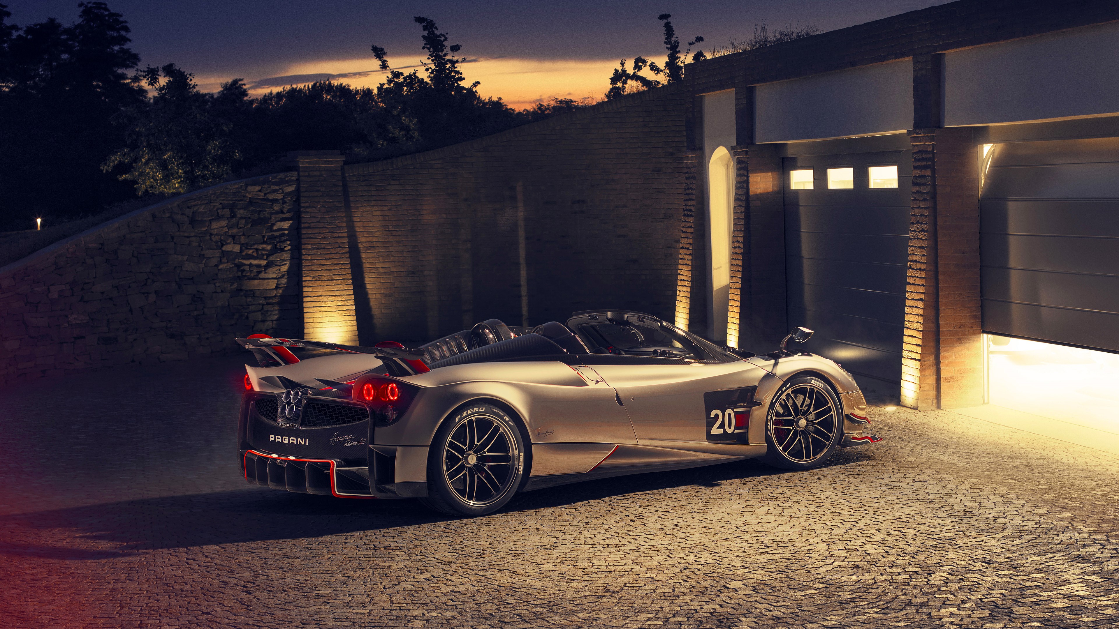 Pagani Huayra Roadster Supercar HD Wallpaper