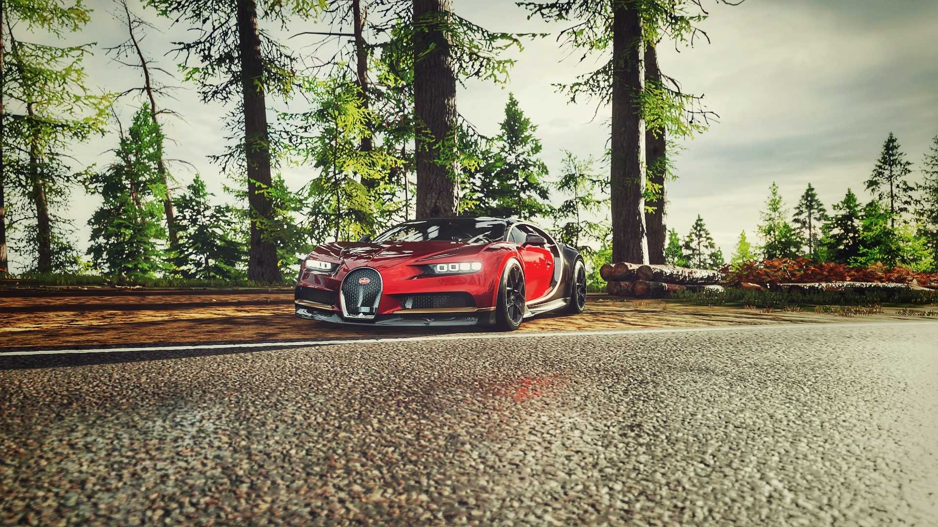 Bugatti Chiron in Forza Horizon 4 HD Wallpaper