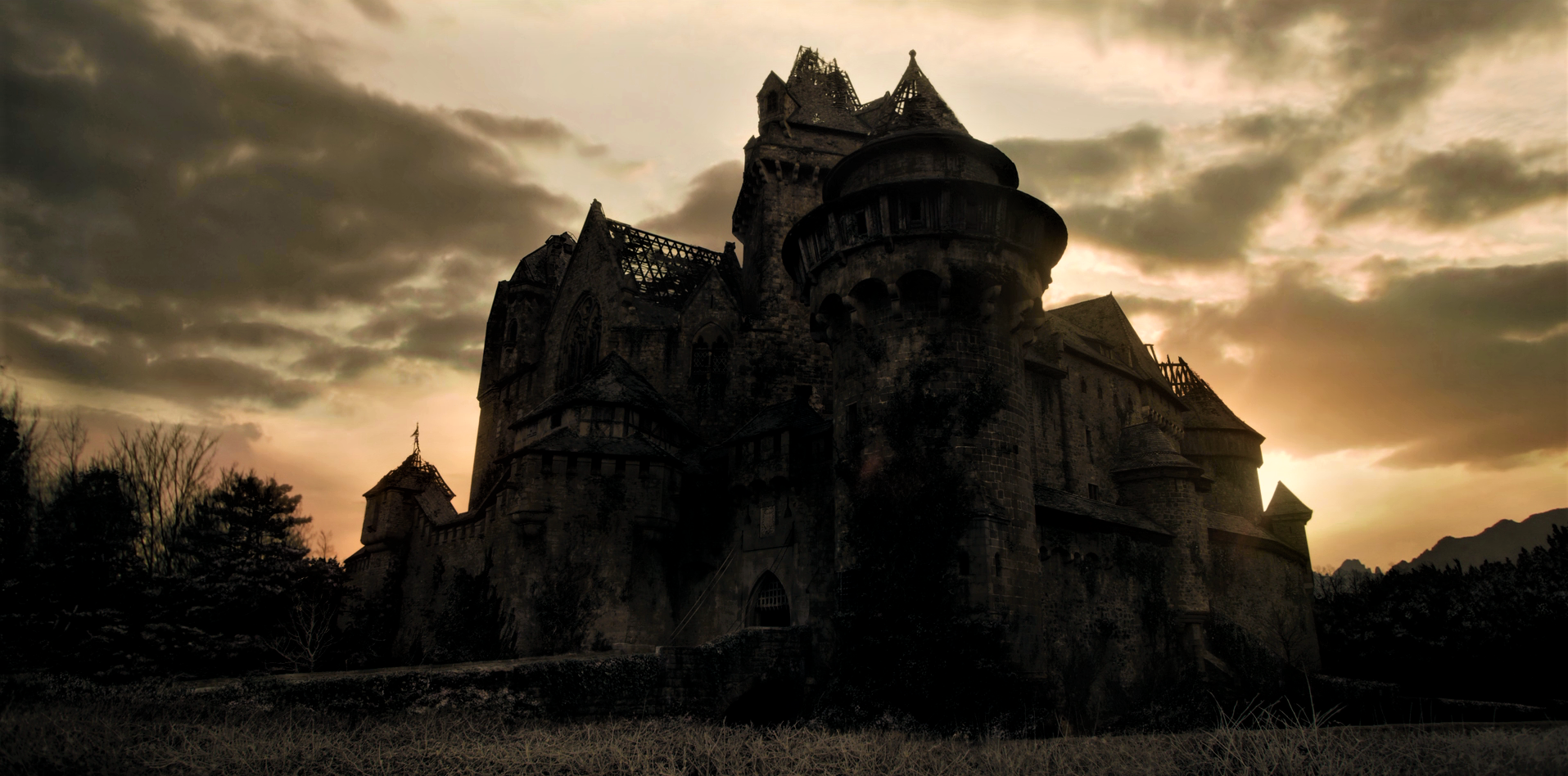 Castle from The Witcher Netflix TV Series HD Wallpaper