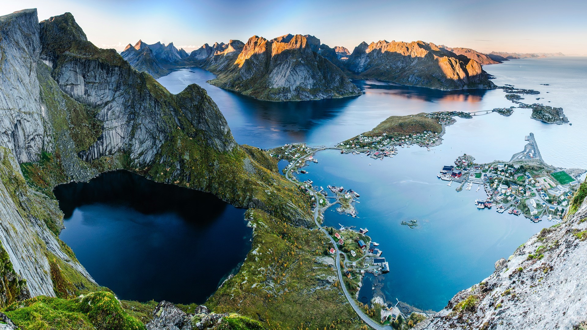 Reine Norway Lake Mountains 4K HD Wallpaper Rare Gallery