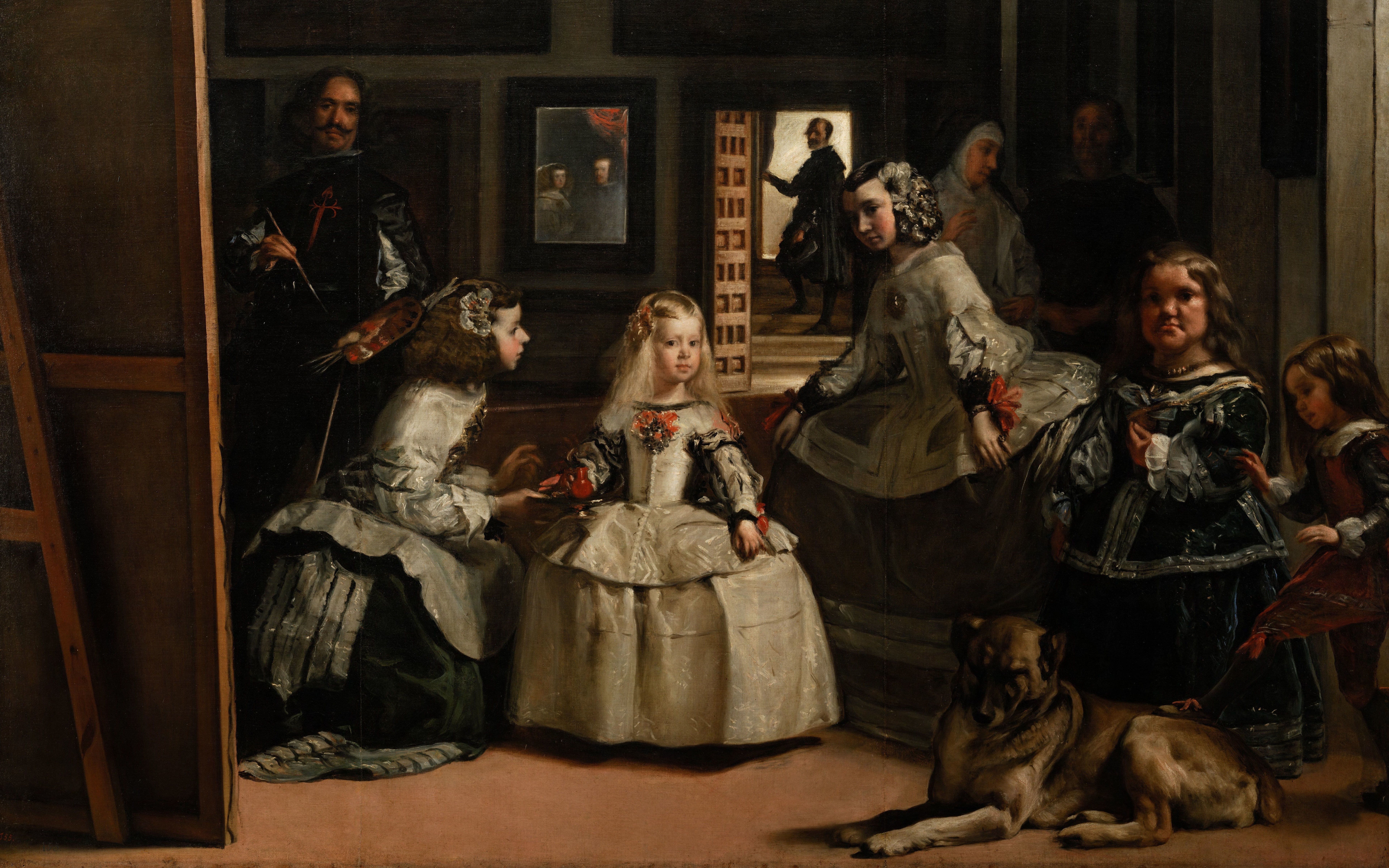 Las Meninas by Diego Velázquez, 1656 HD Wallpaper