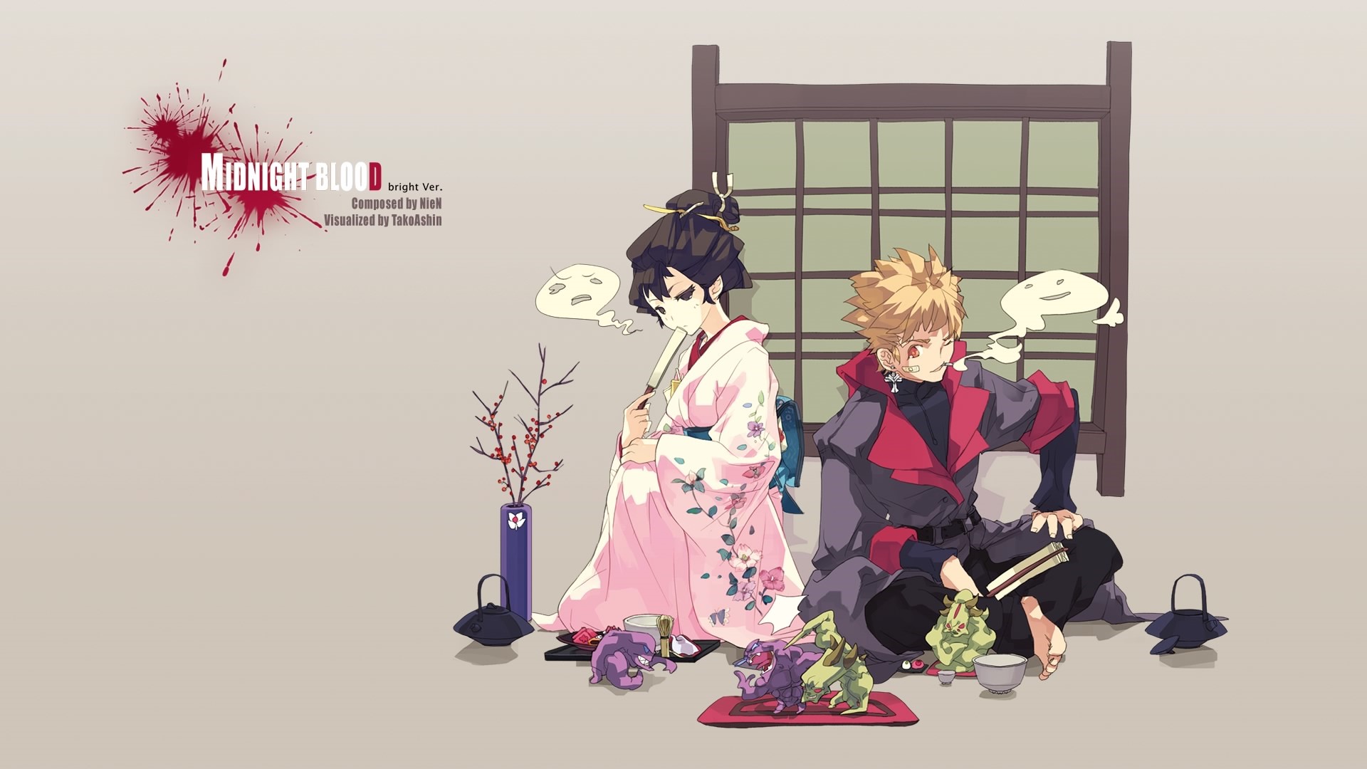 Midnight Blood bright Ver. by Niel from DJ Max Respect HD Wallpaper