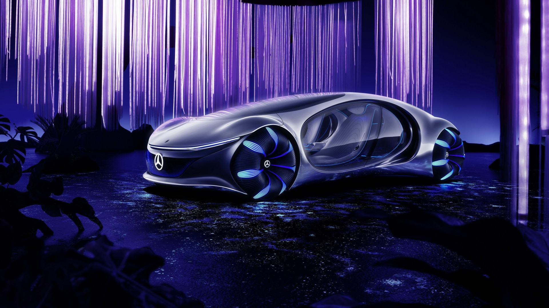 Mercedes-Benz Vision AVTR concept car HD Wallpaper