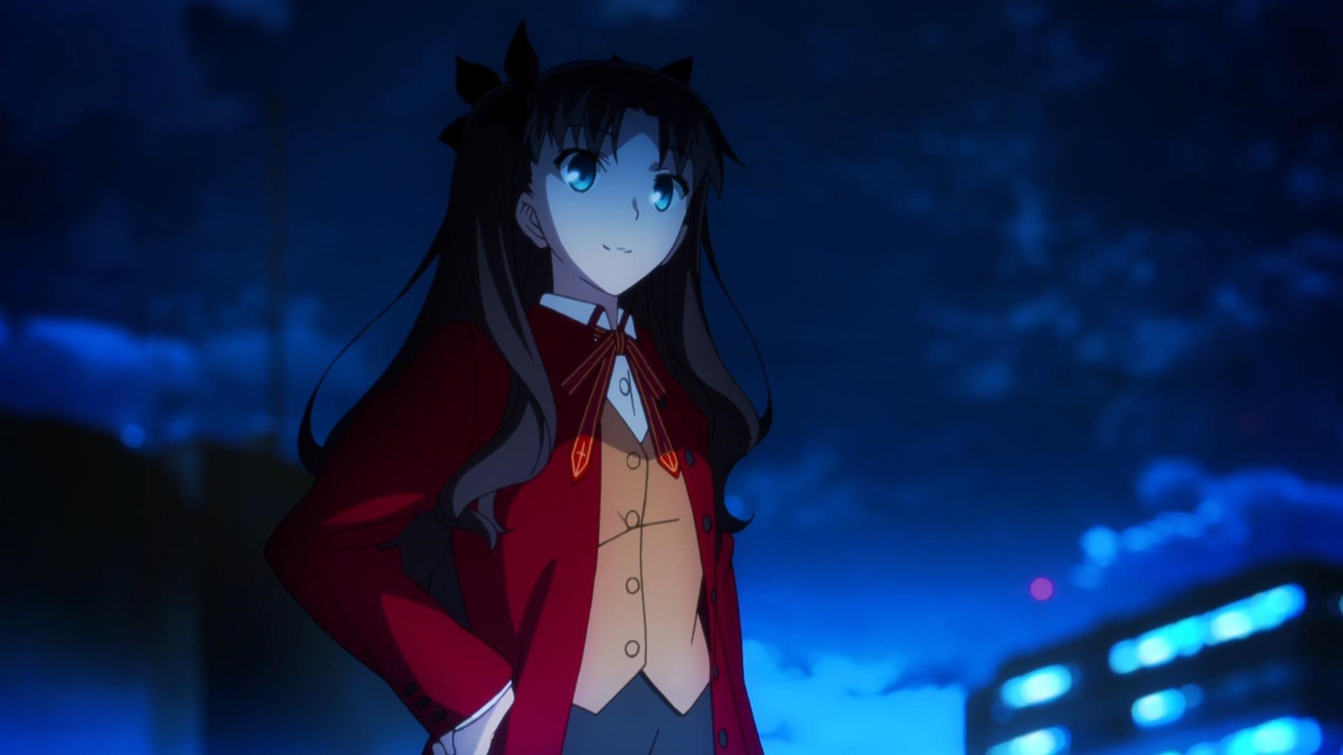 Rin Tohsaka from Fate/Stay Night HD Wallpaper