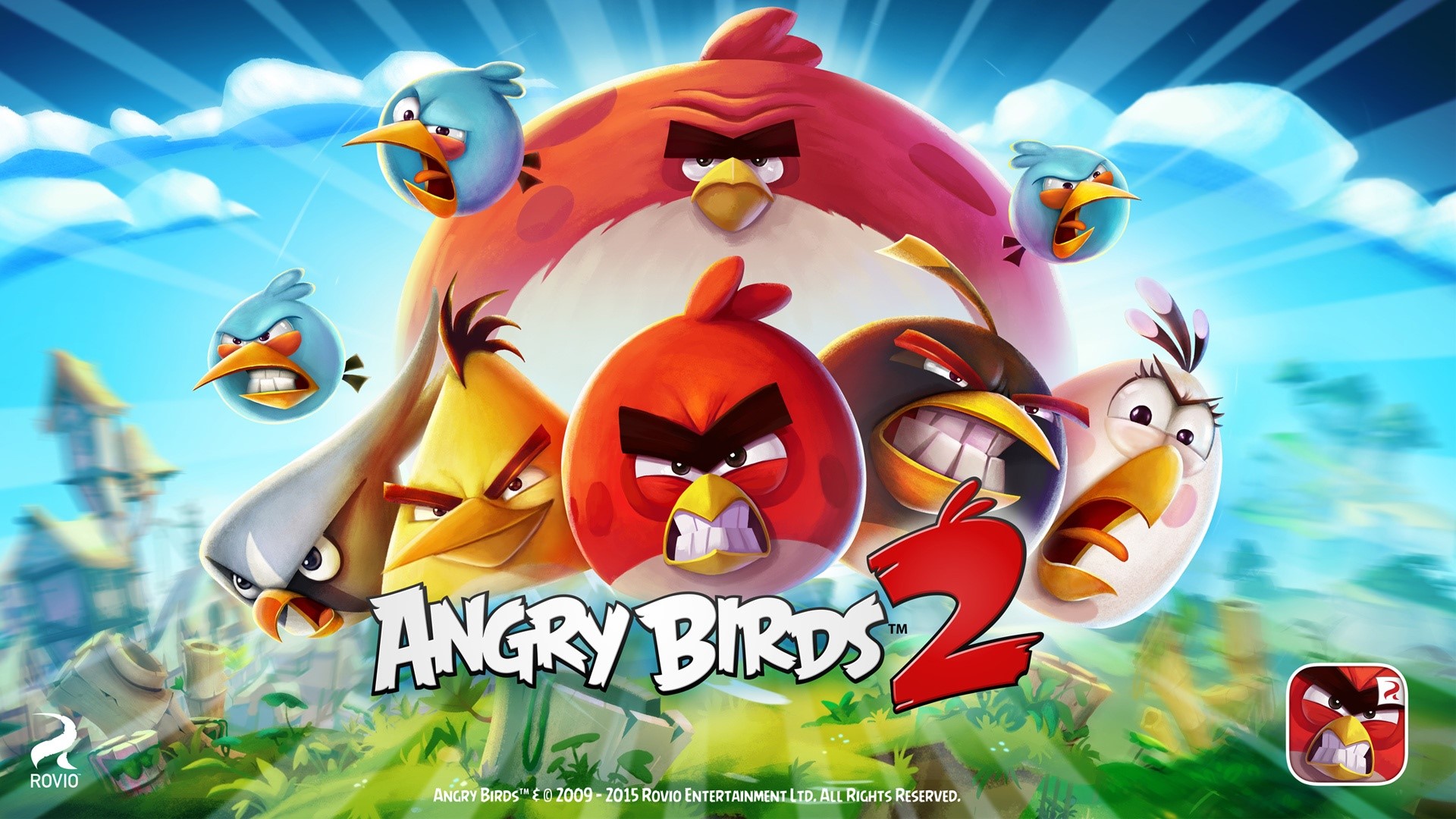 Angry Birds 2 video game HD Wallpaper