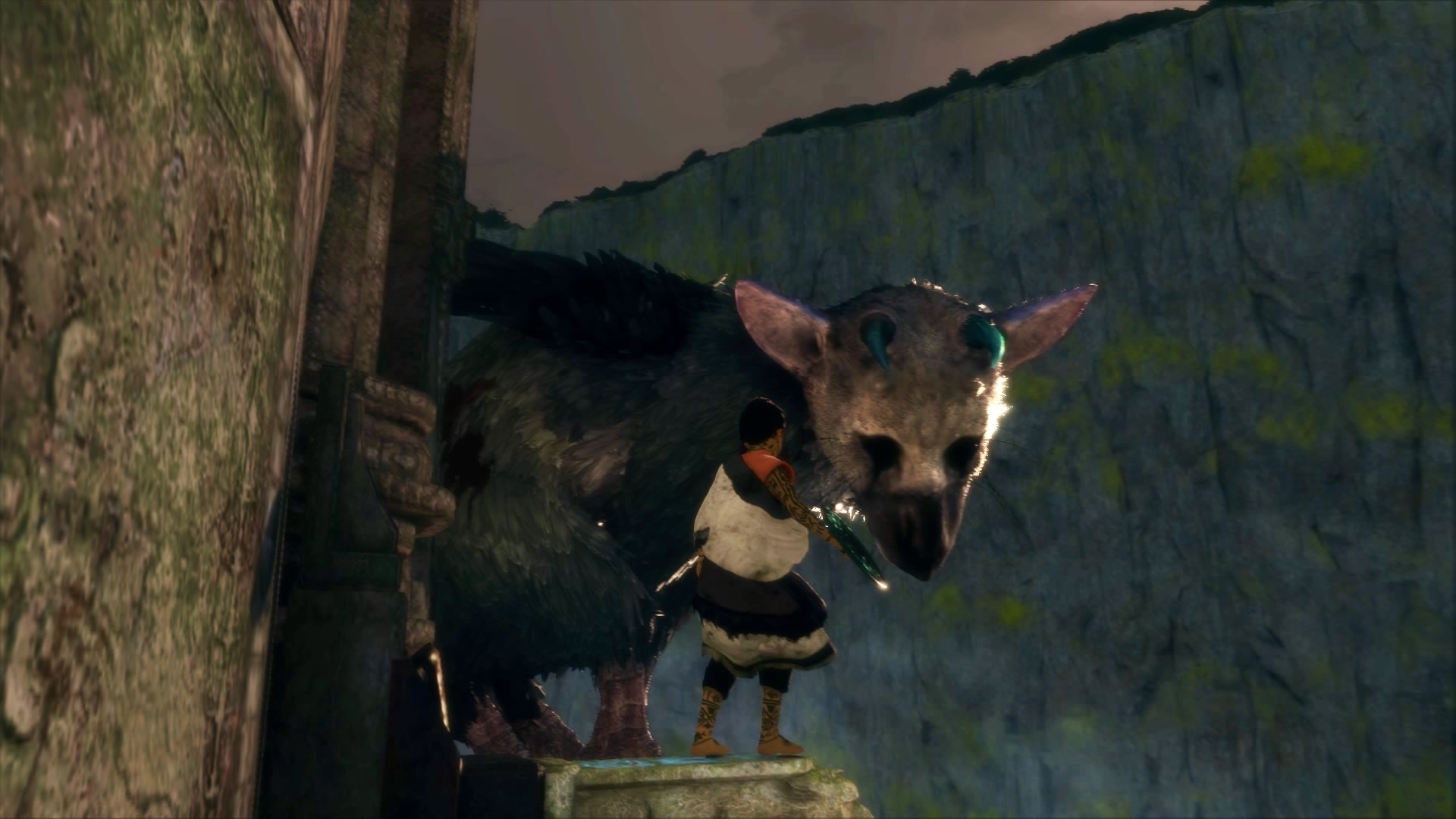 The Last Guardian screenshot HD Wallpaper