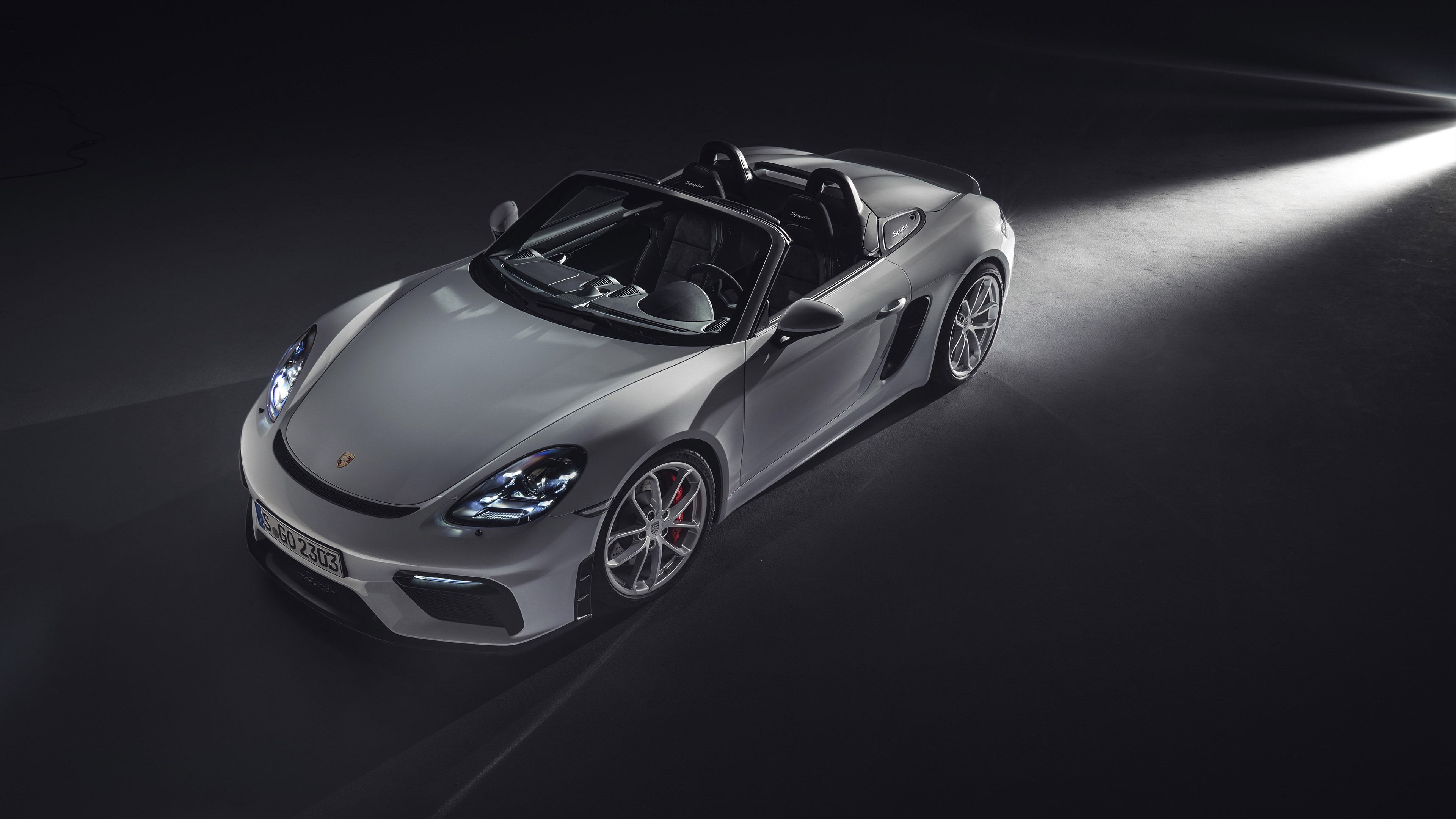4K Porsche 718 Spyder Cabriolet HD Wallpaper