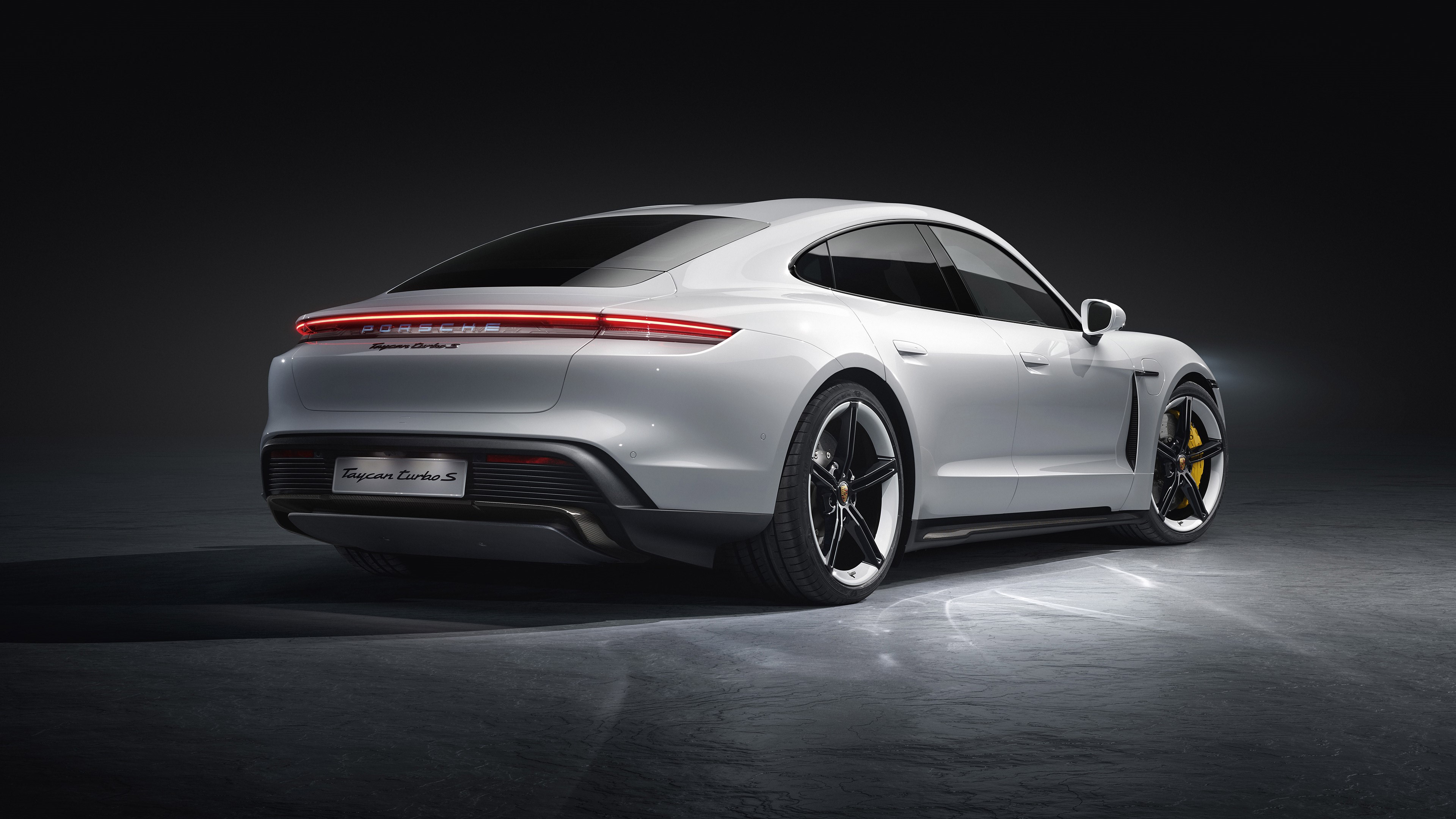 4K Porsche Taycan Turbo S car HD Wallpaper