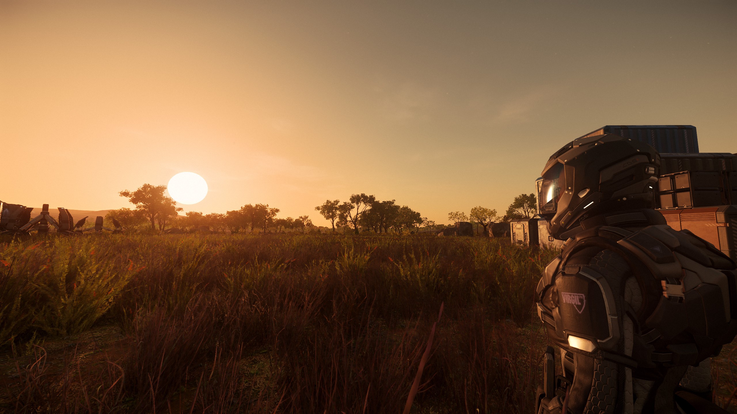 Star Citizen: Sunrise on Hurston HD Wallpaper