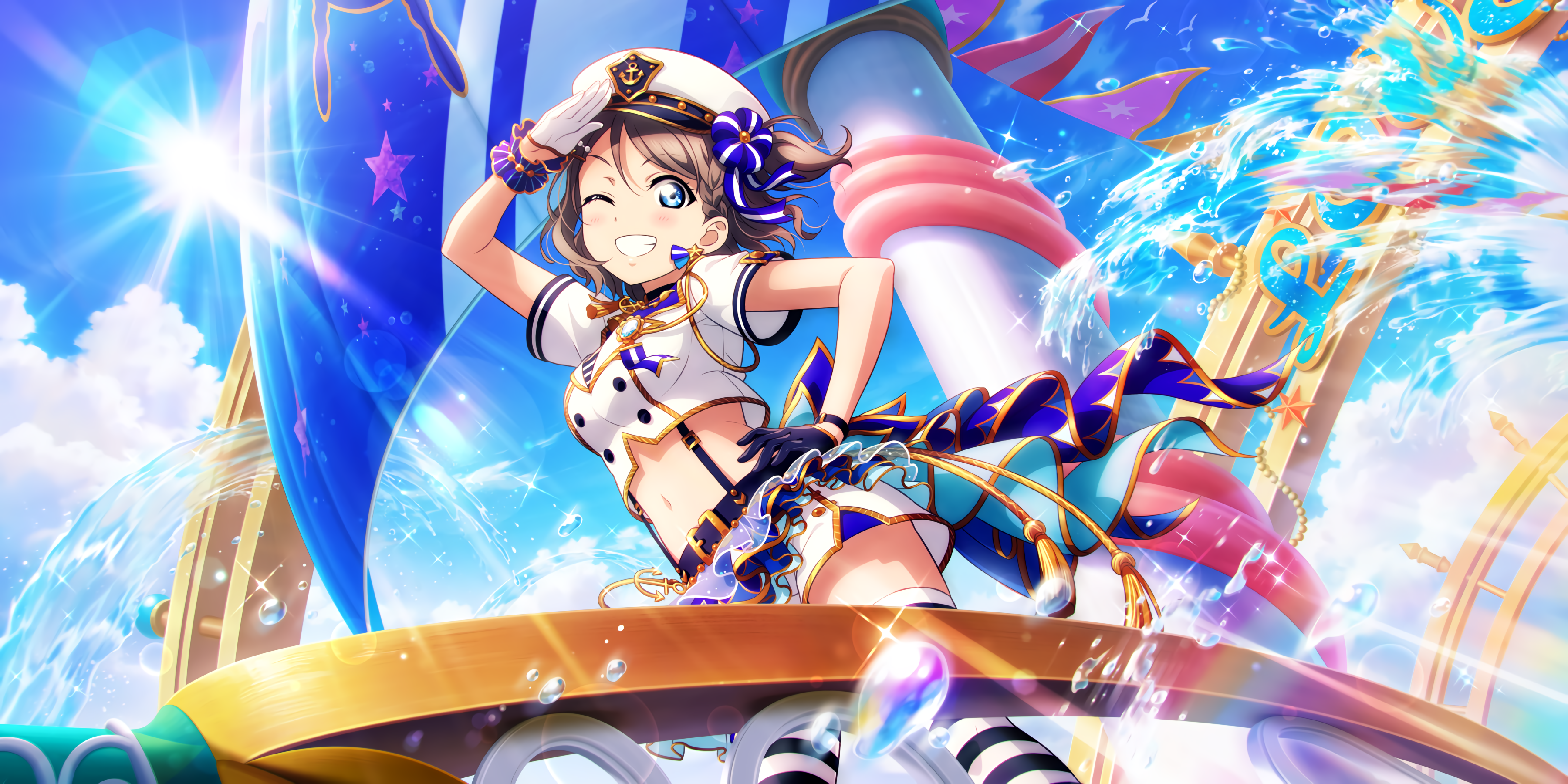 Watanabe You from Love Live! Sunshine!! HD Wallpaper