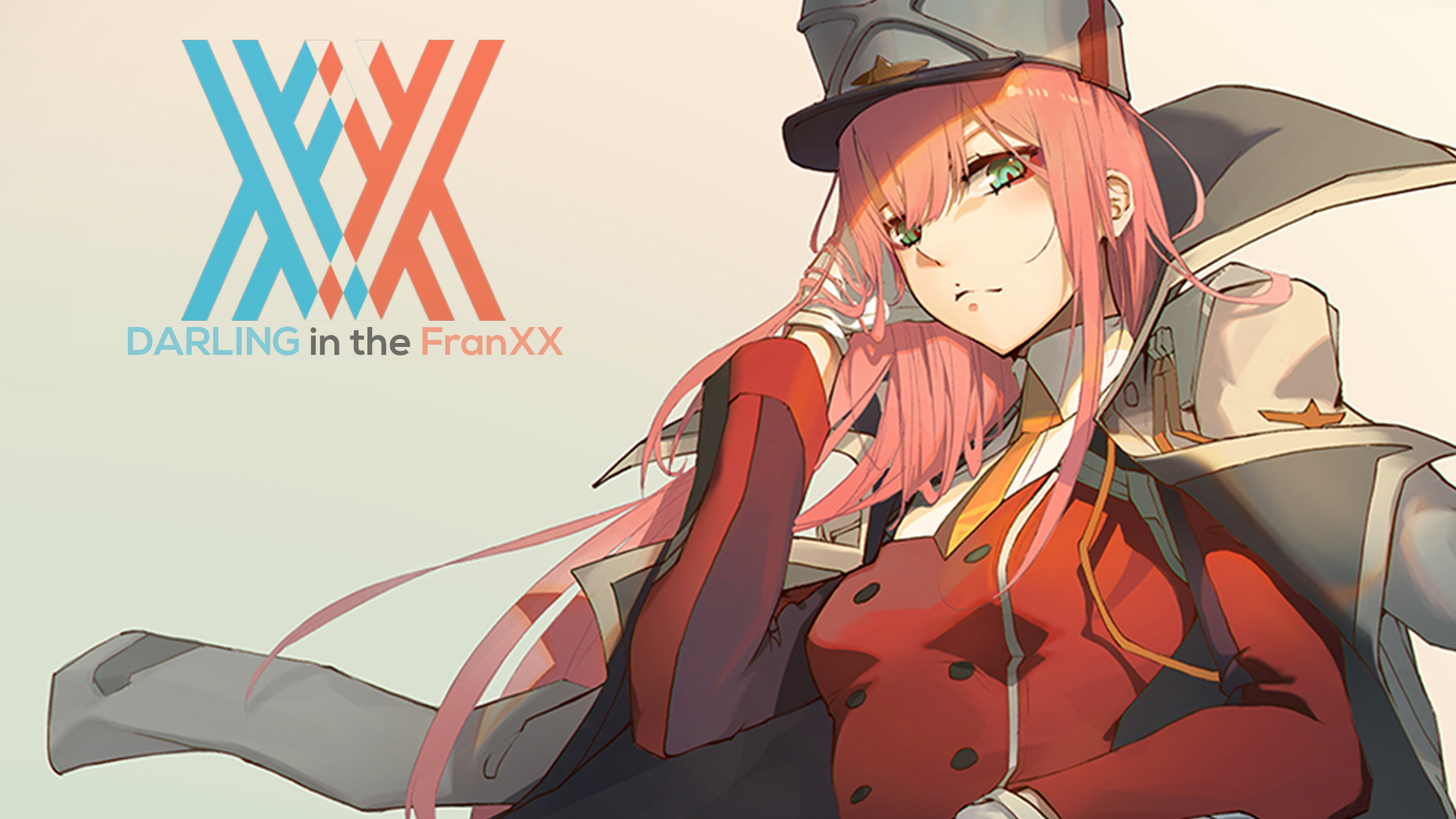 Zero Two from Darling in the FranXX HD Wallpaper