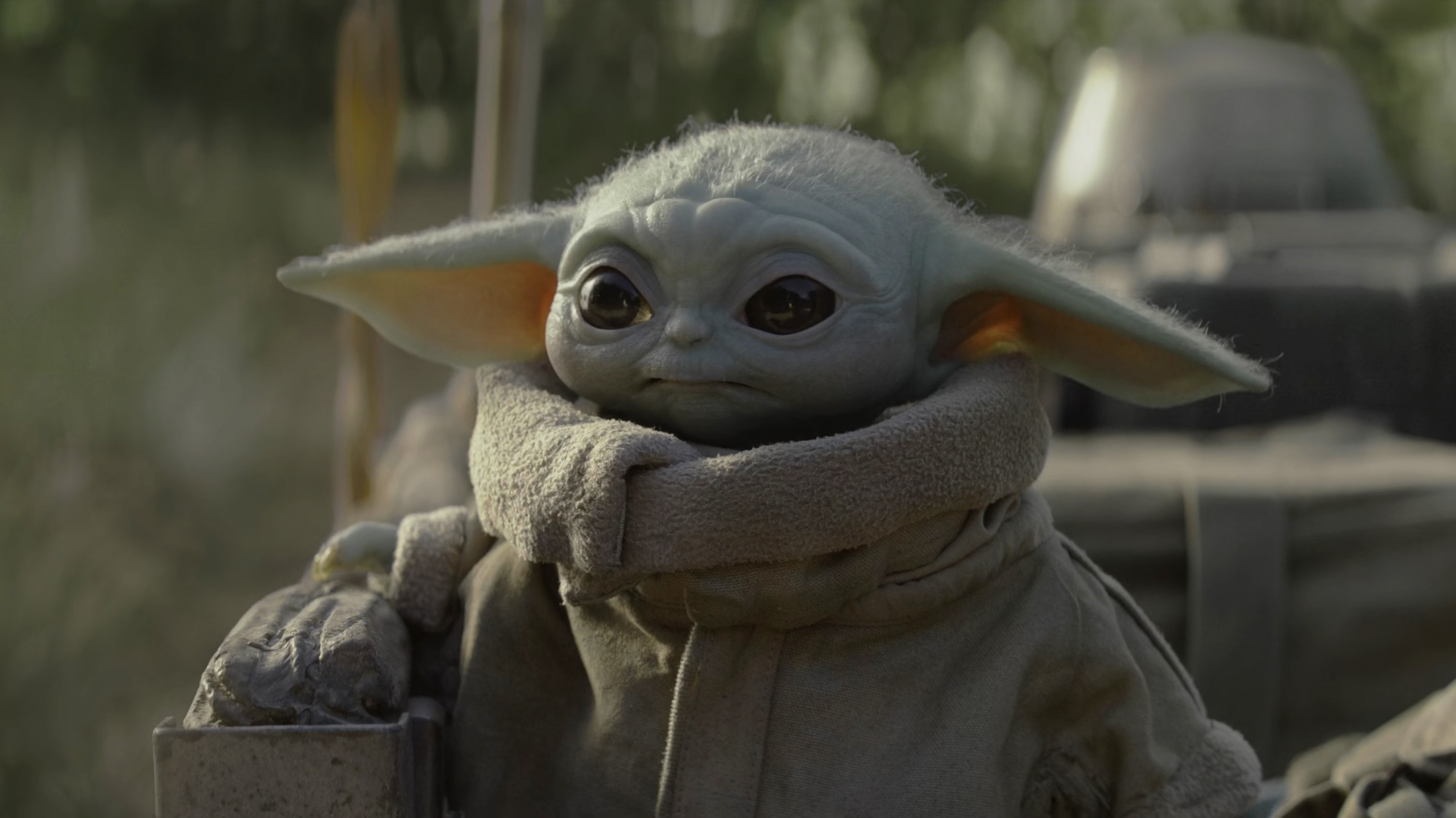 Grogu from The Mandalorian HD Wallpaper