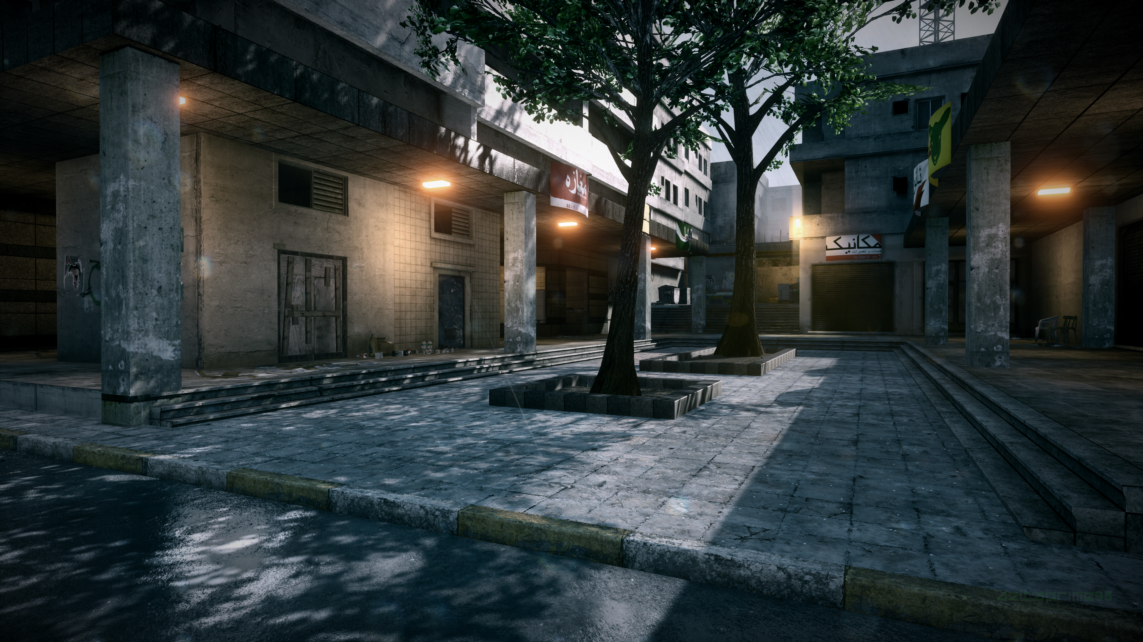 Battlefield 3 video game screenshot of Tehran HD Wallpaper