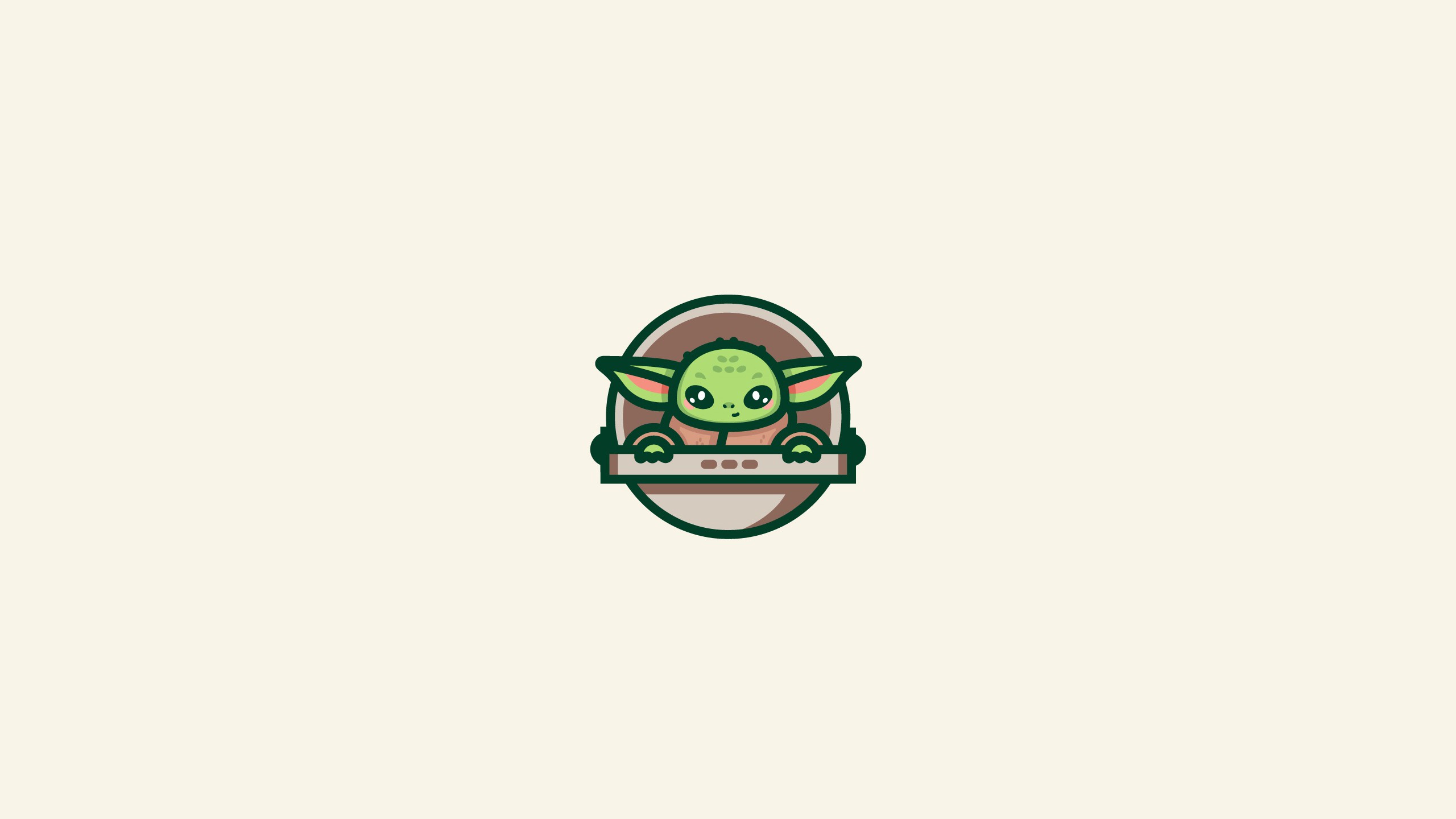 Baby Yoda from Star Wars illustration HD Wallpaper
