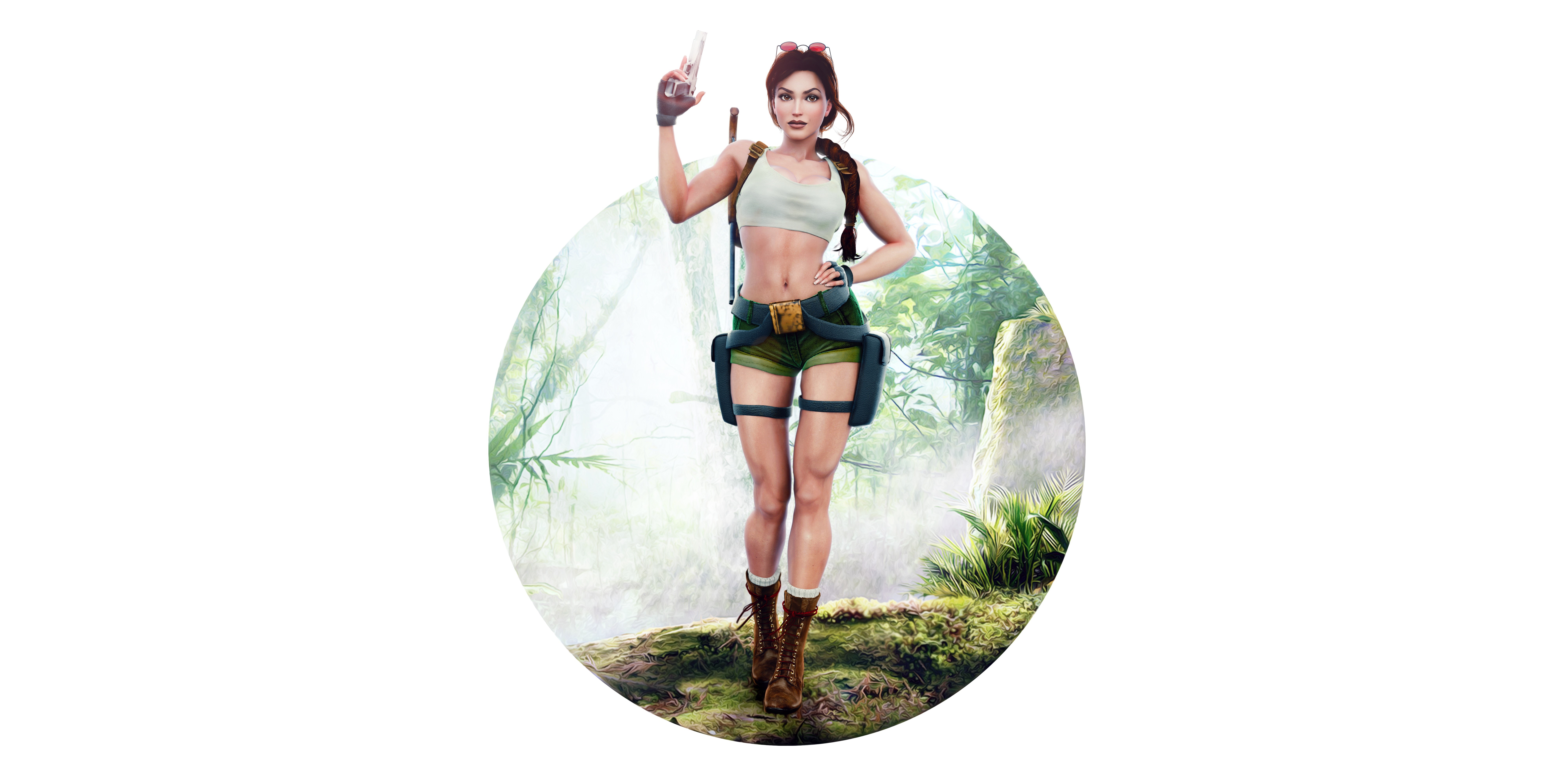 4K Tomb Raider Lara Croft HD Wallpaper