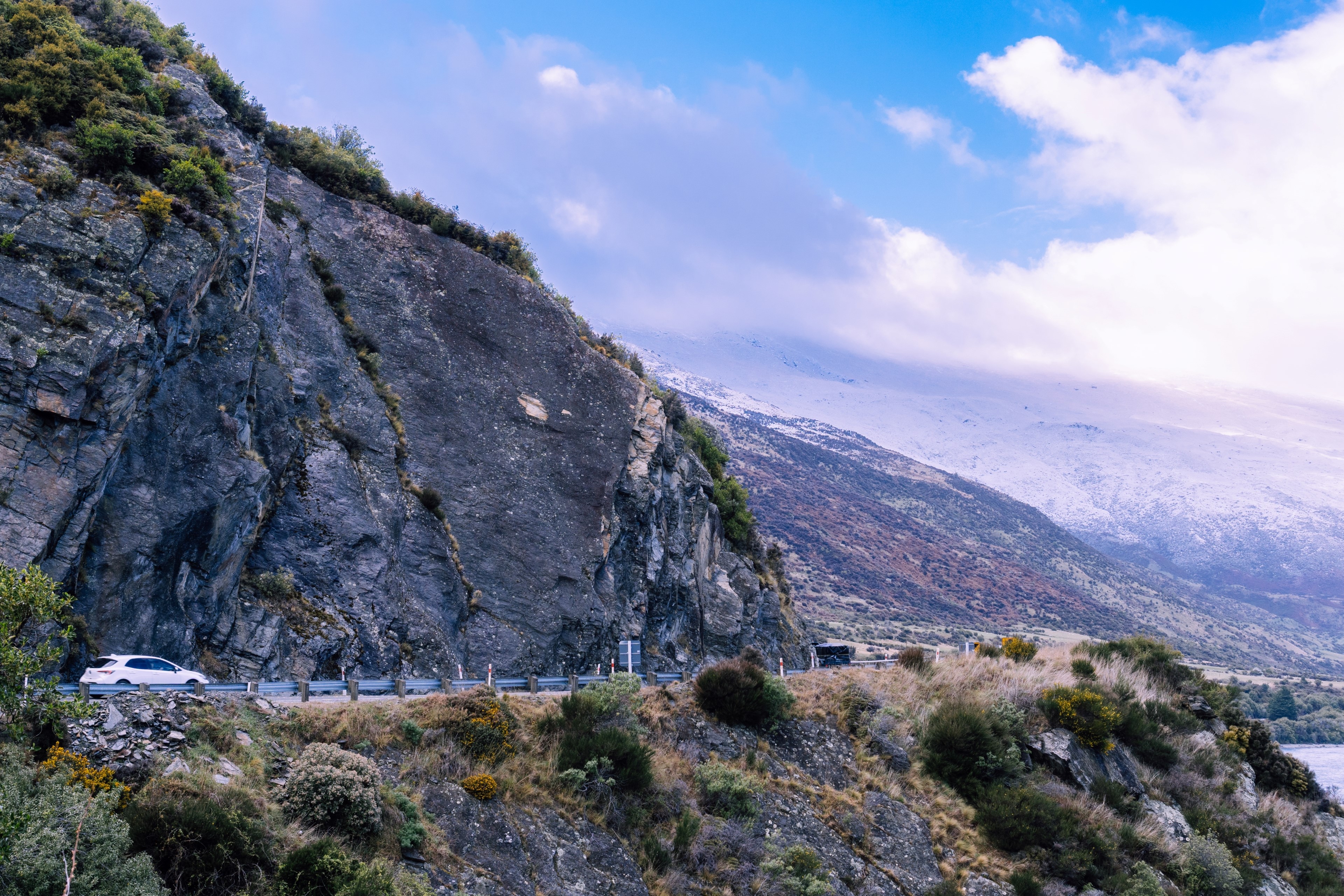 4K New Zealand Mountains near Queenstown HD Wallpaper
