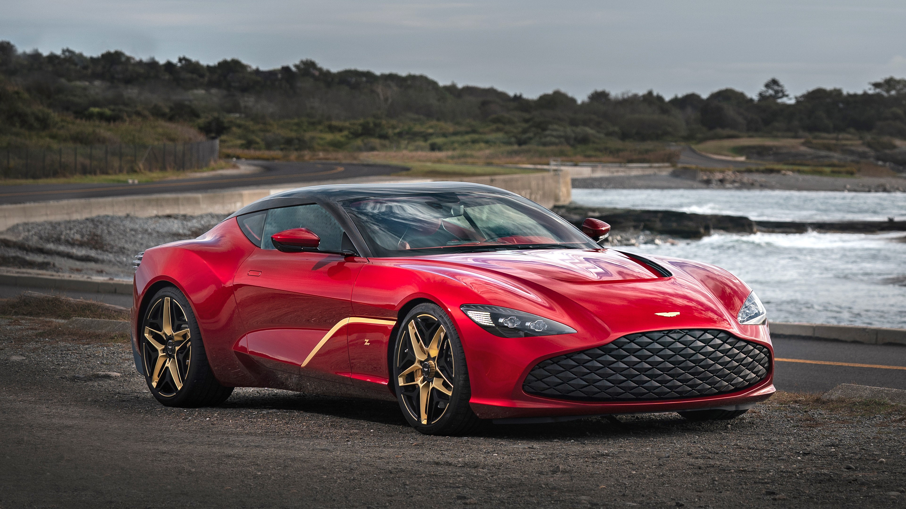 Aston Martin DBS GT Zagato car HD Wallpaper