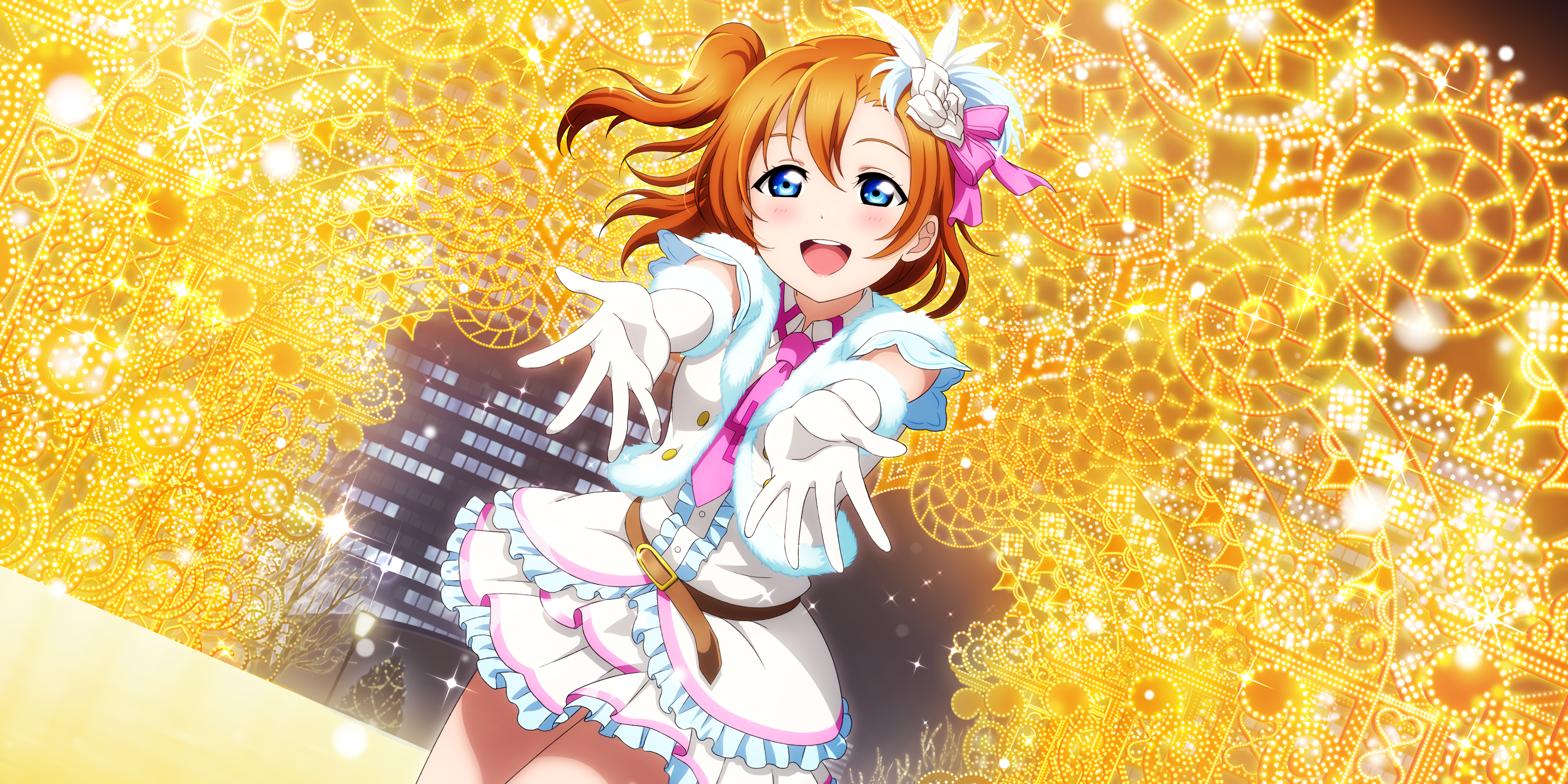 Kousaka Honoka from Love Live! Series HD Wallpaper