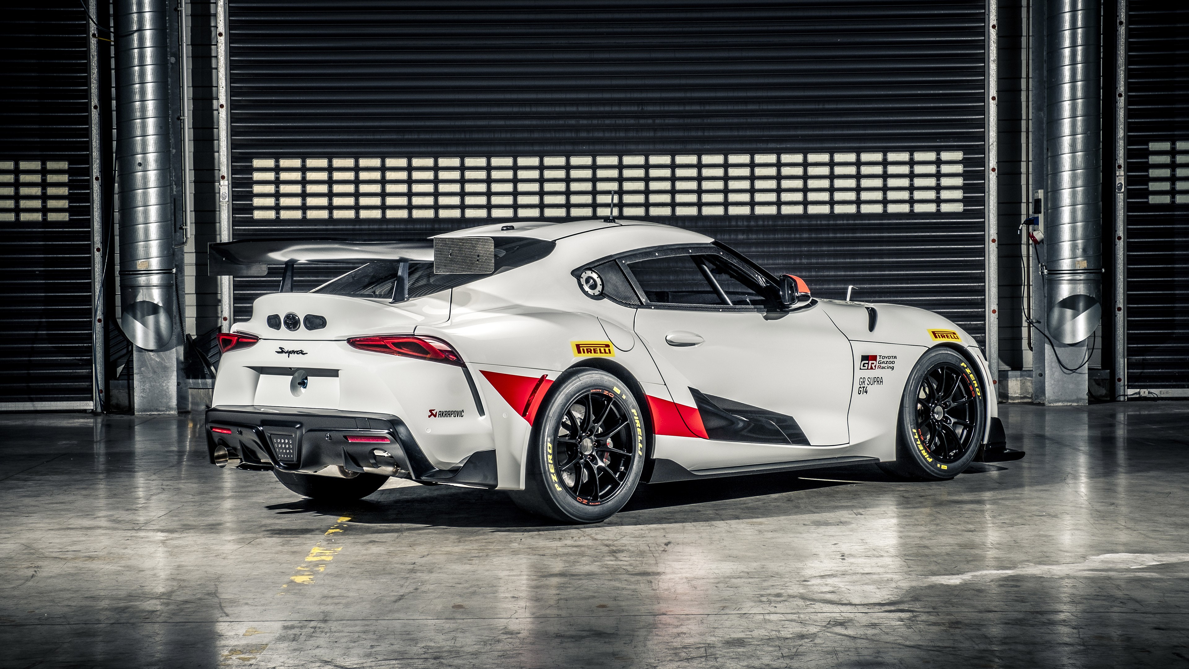4K Toyota GR Supra GT4 Race Car HD Wallpaper