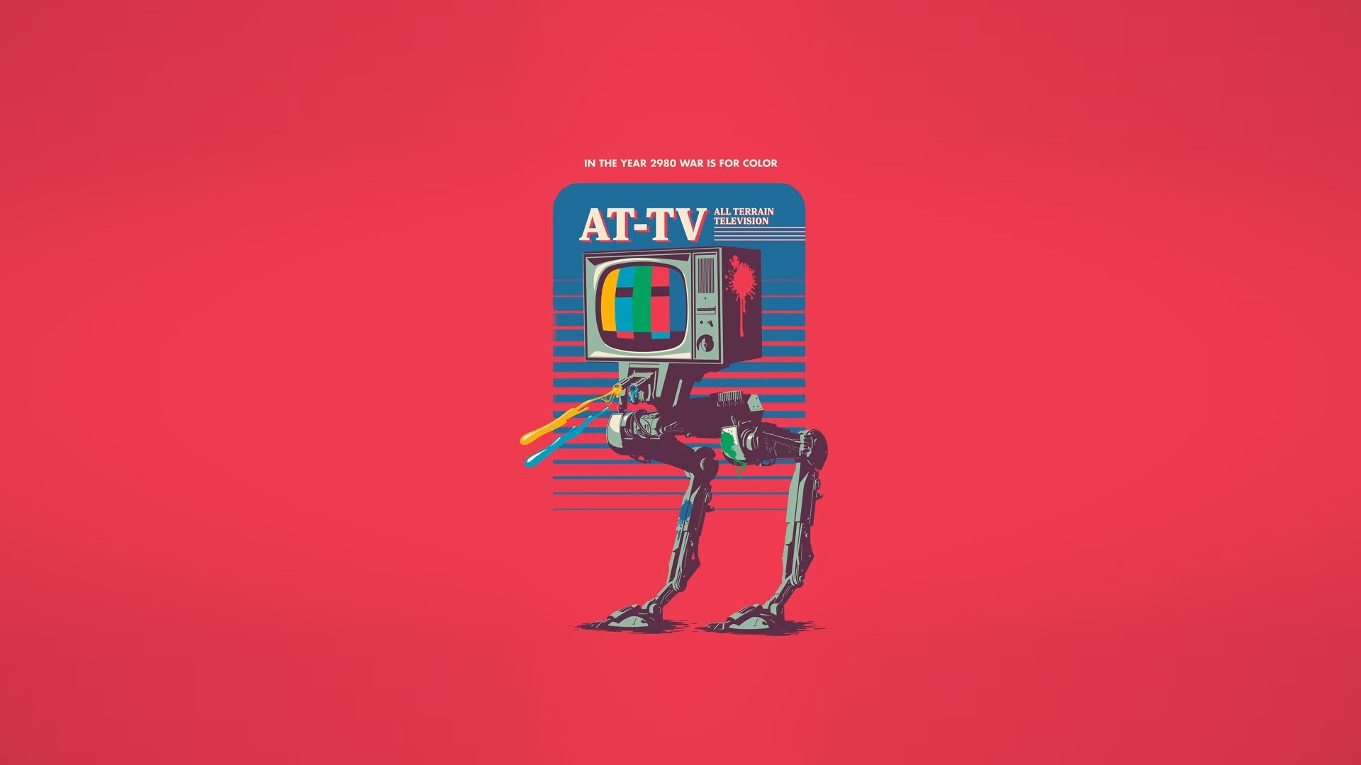 AT-TV All Terrain Television from Star Wars HD Wallpaper
