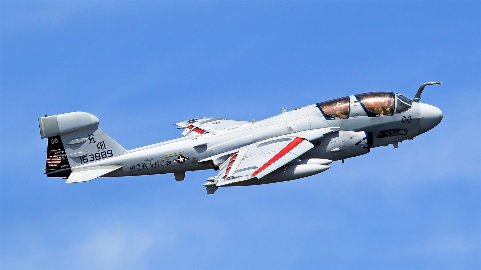 Northrop Grumman EA-6B Prowler of the US Marines HD Wallpaper