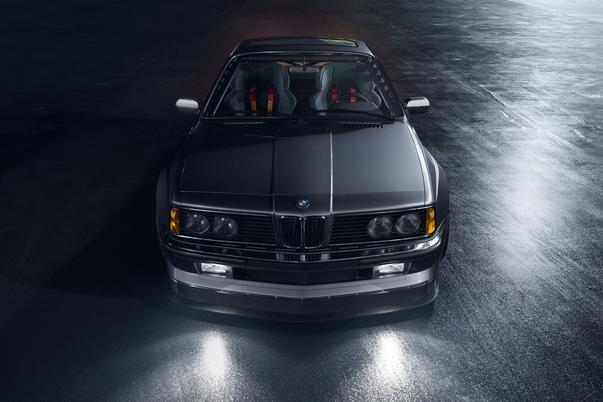 BMW E24 6 Series with Sport Seats HD Wallpaper