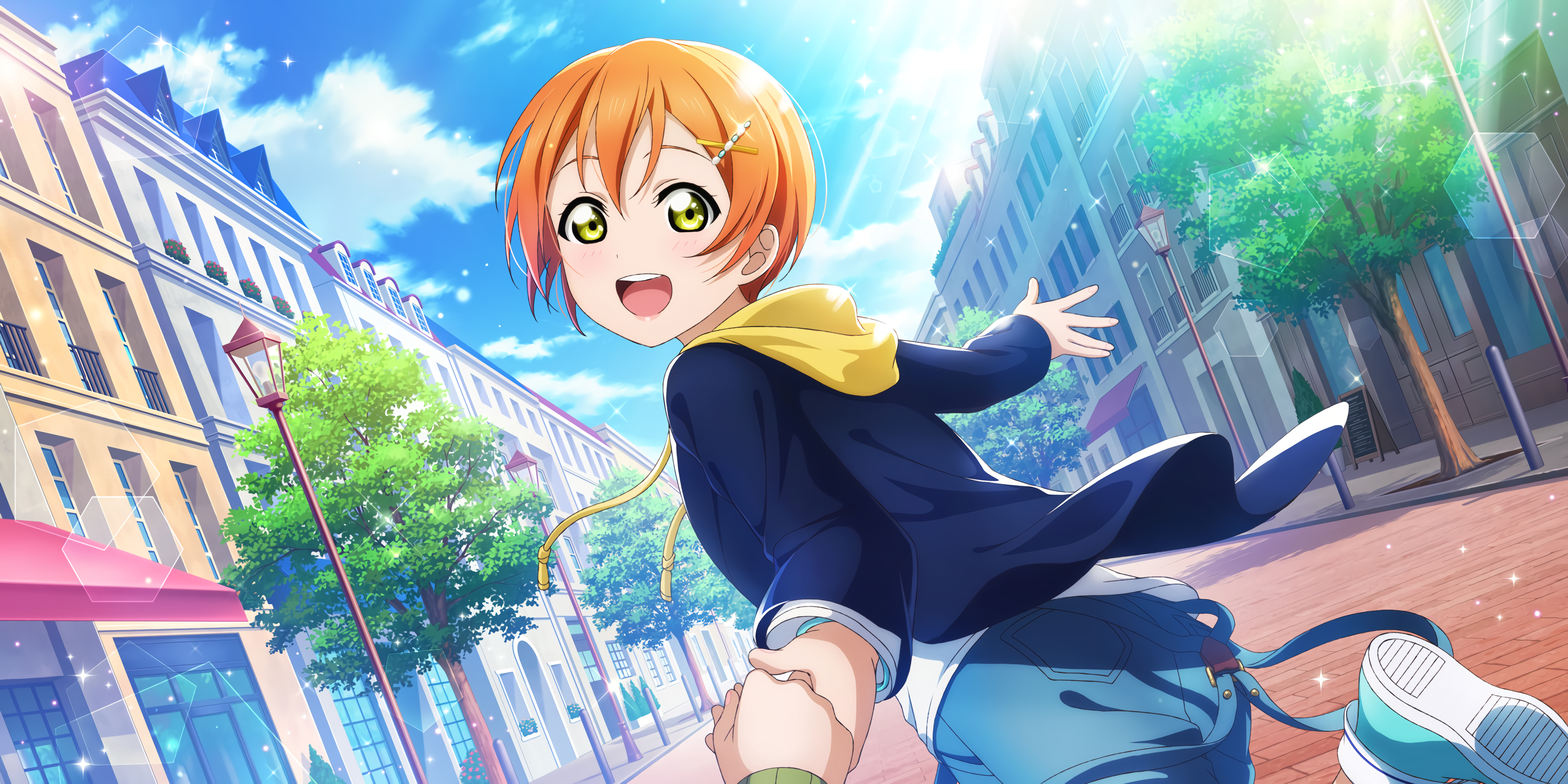 Rin Hoshizora from Love Live! Series HD Wallpaper