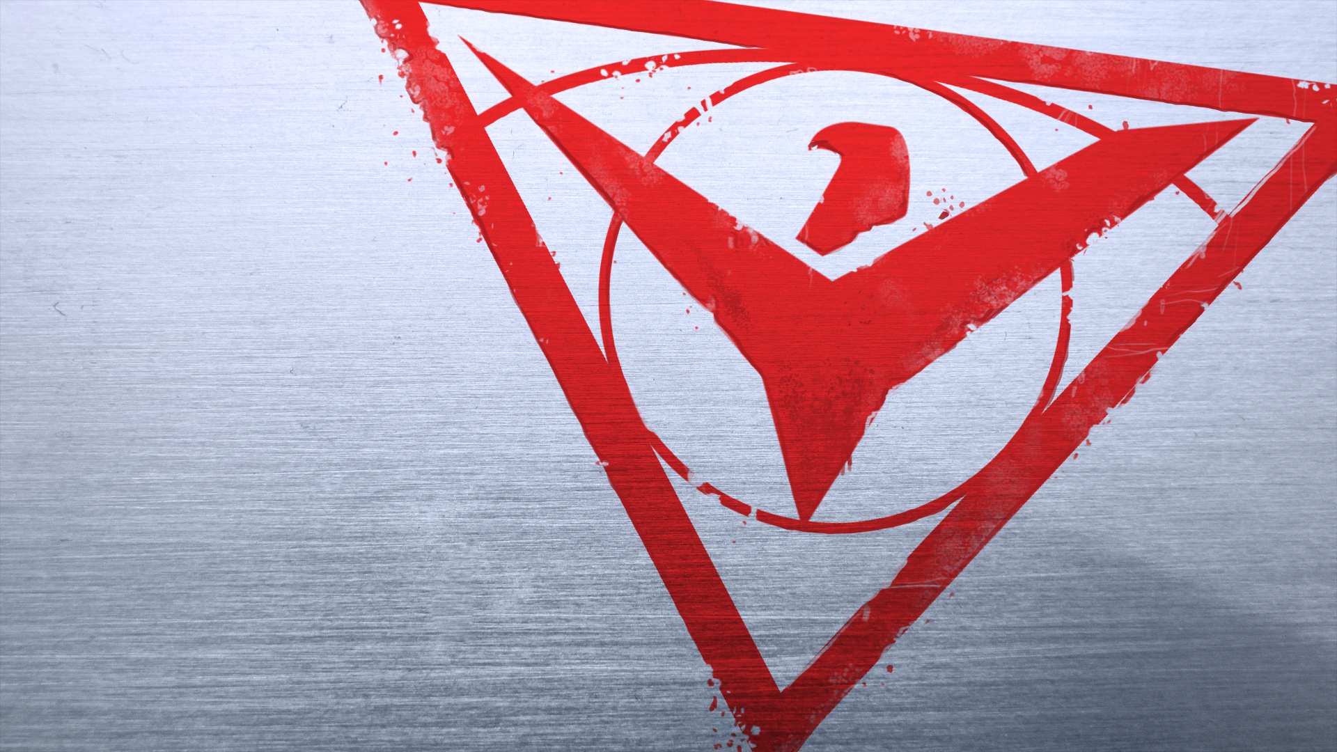 Elite: Dangerous logo on brushed metal HD Wallpaper