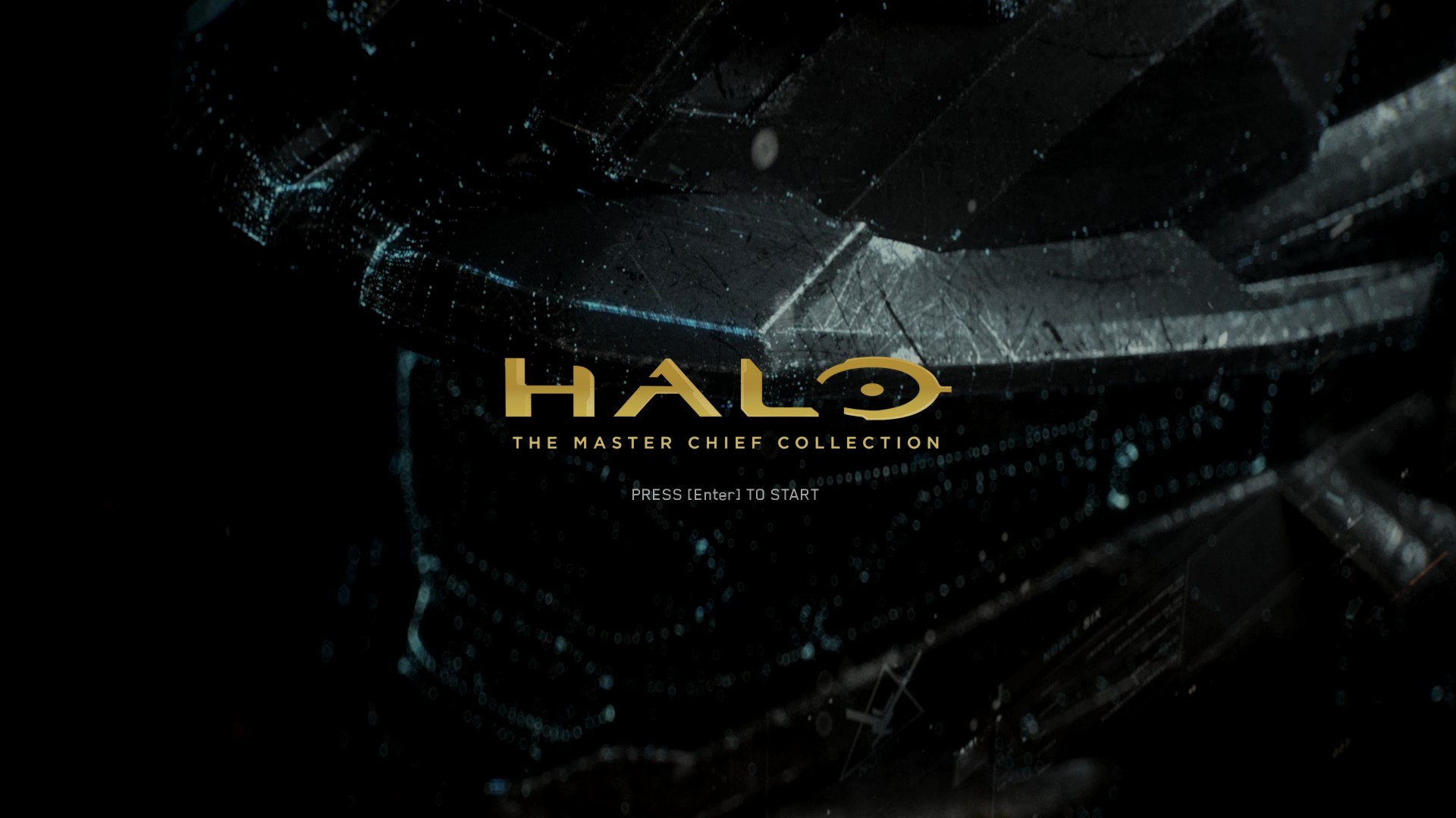 Halo: The Master Chief Collection title screen HD Wallpaper