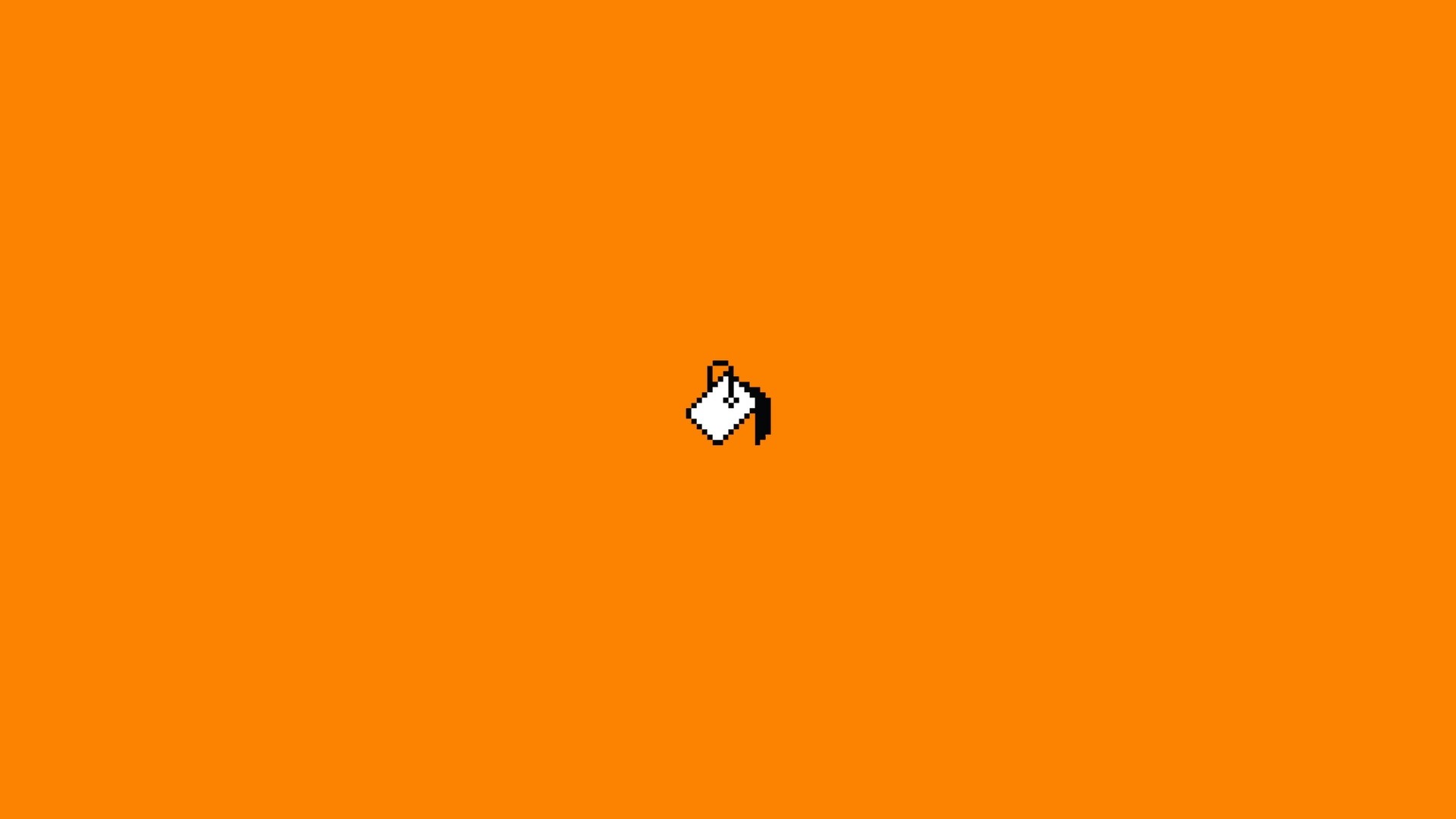 Pixel art paint can icon HD Wallpaper