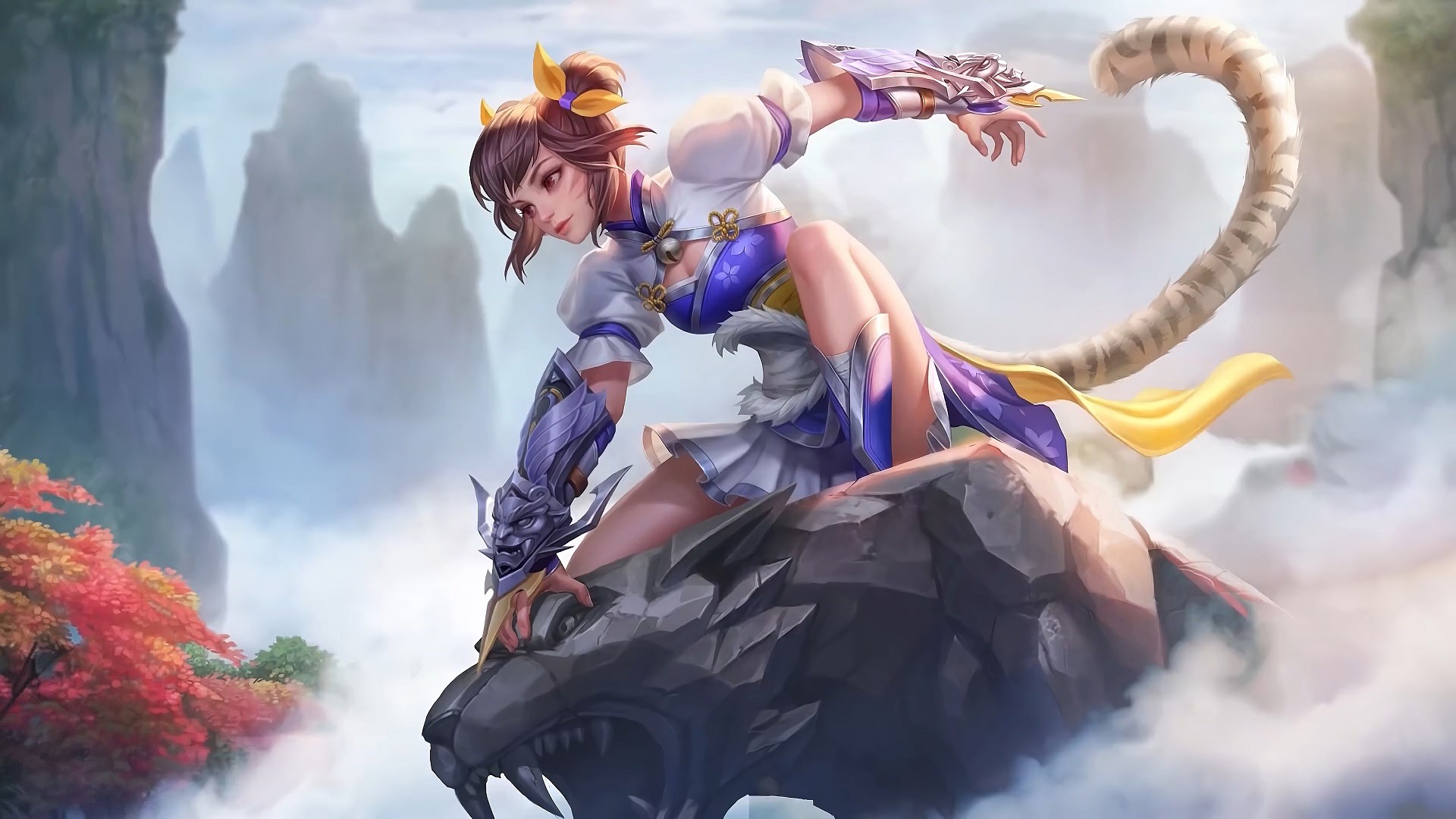 Wanwan in Darting Star Mobile Legends Art HD Wallpaper