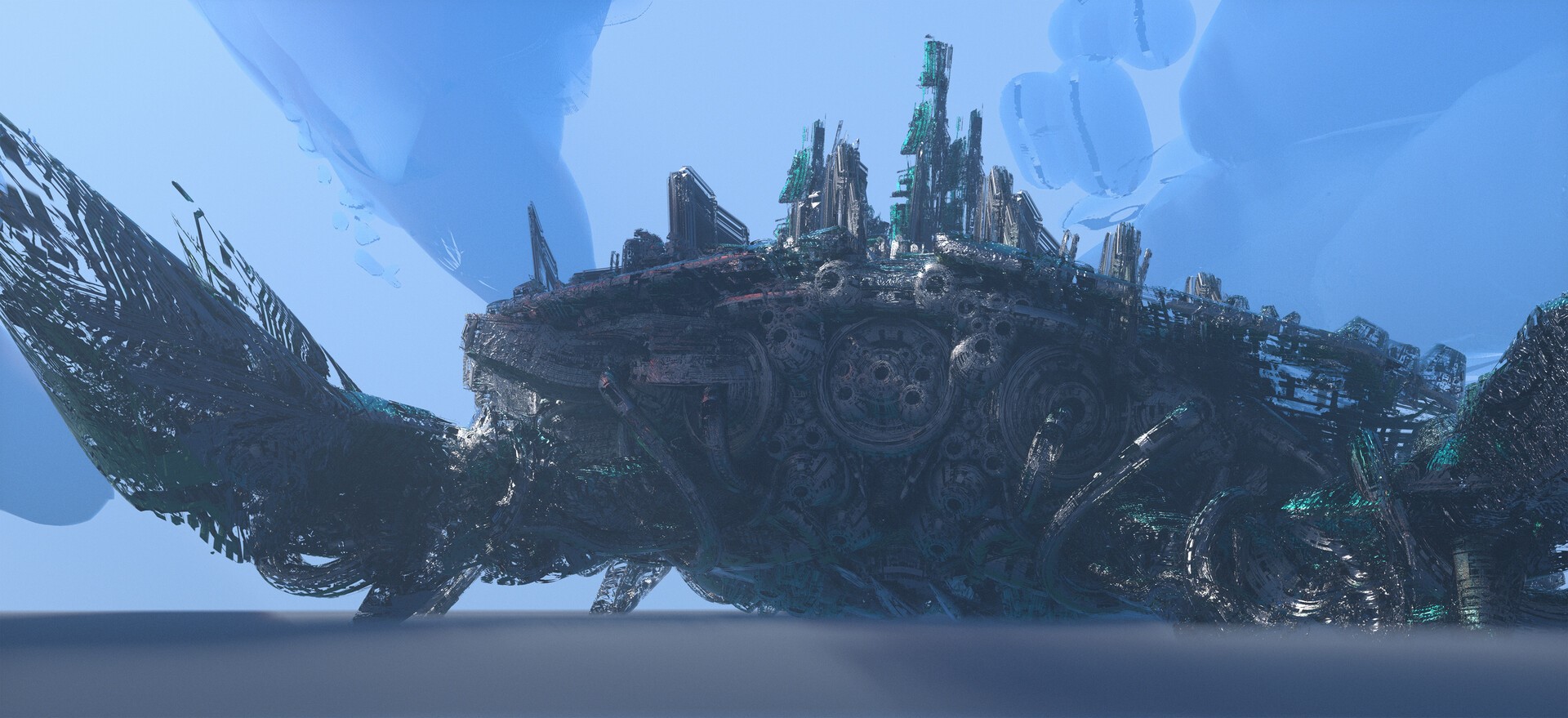 Leon Tukker Science Fiction Digital Art HD Wallpaper