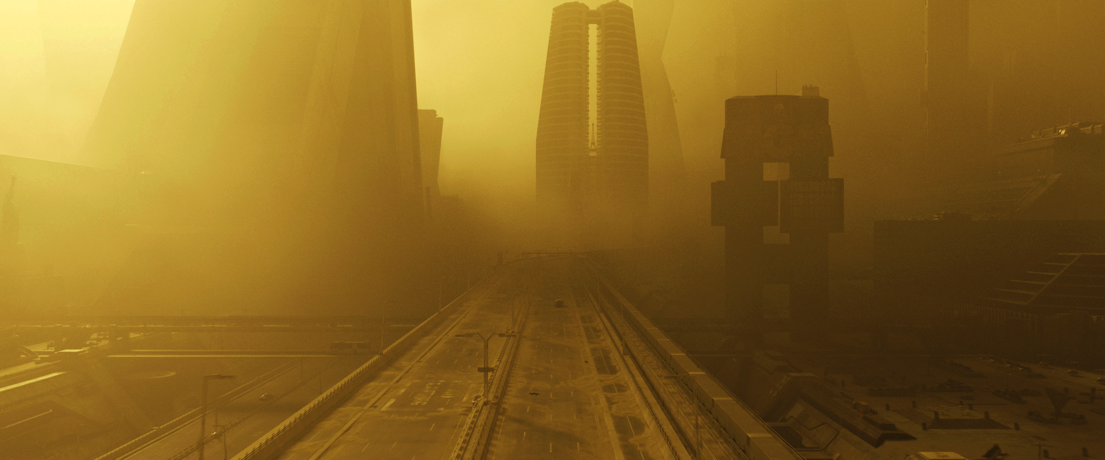 Blade Runner 2049 futuristic city 4K HD Wallpaper
